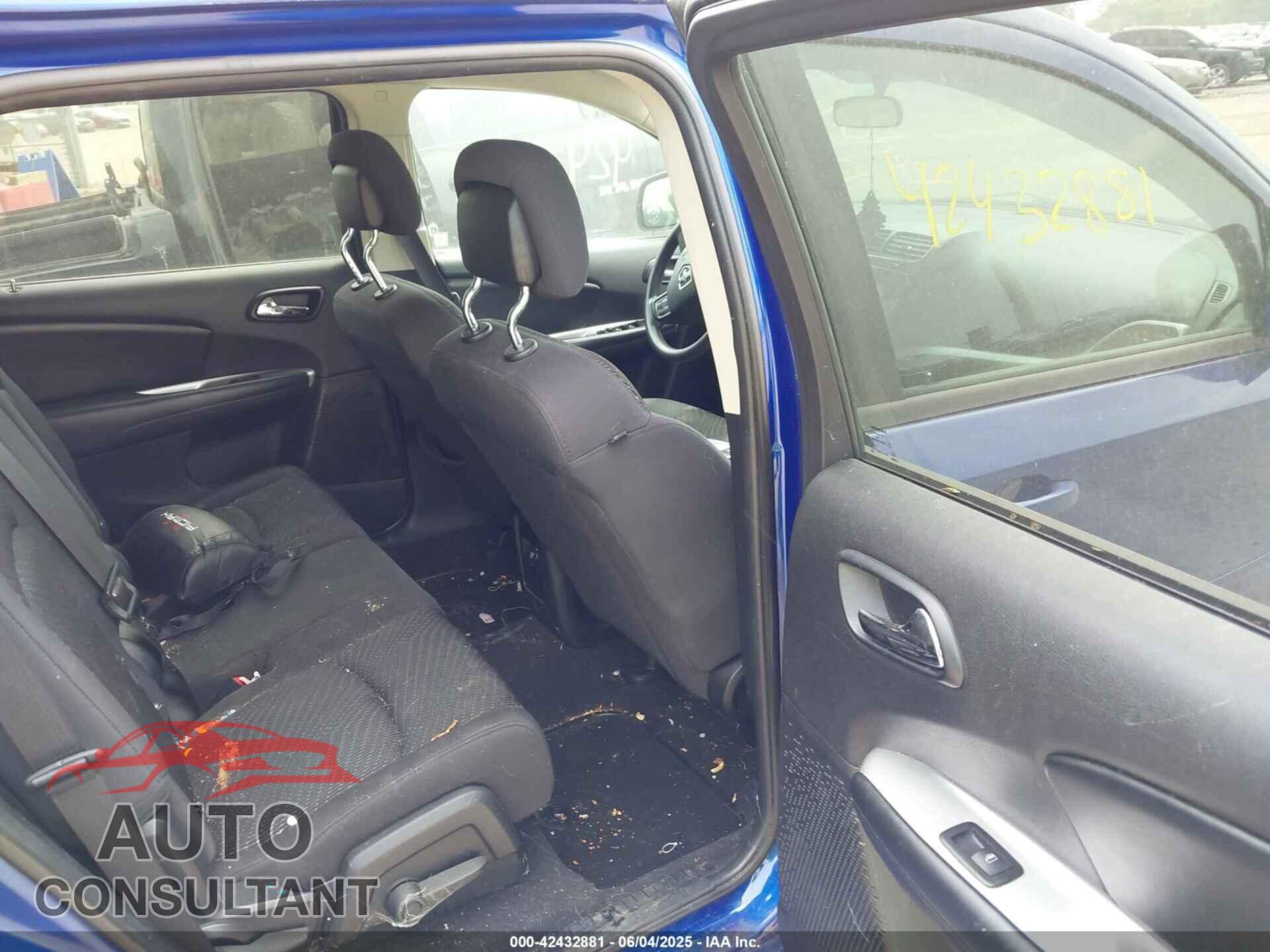 DODGE JOURNEY 2012 - 3C4PDCBB6CT368855