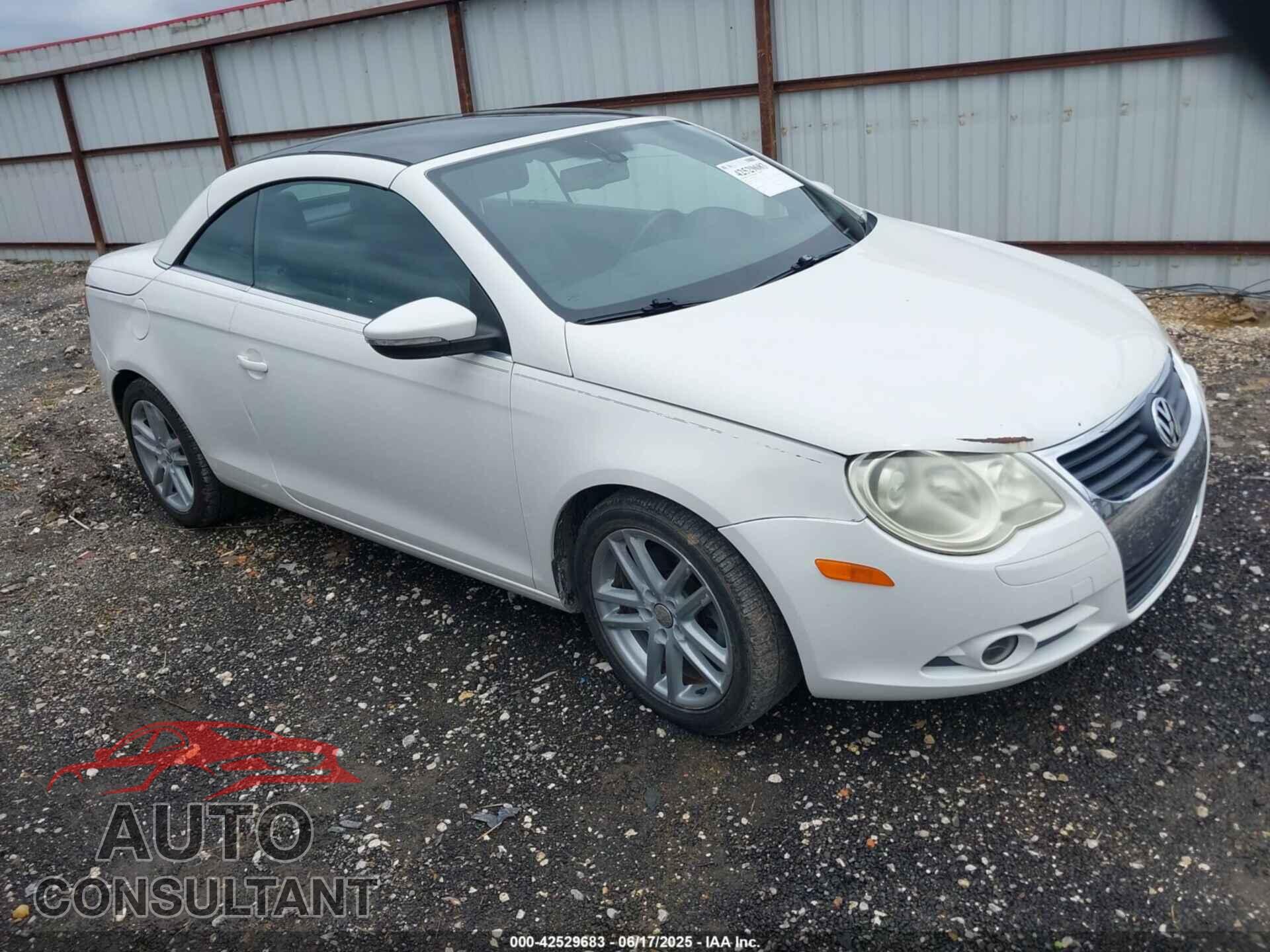 VOLKSWAGEN EOS 2009 - WVWFA71F19V013973