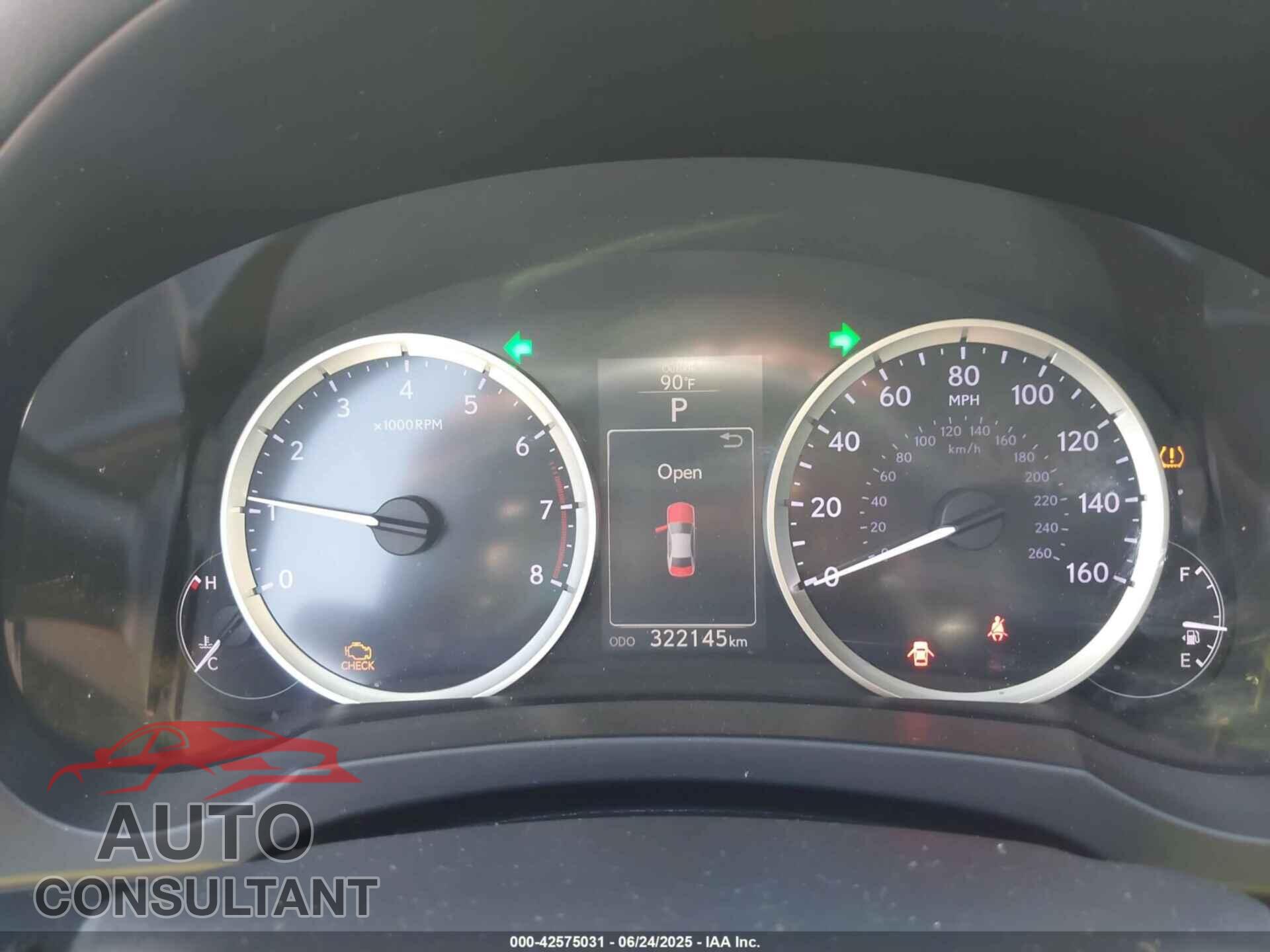 LEXUS IS 250 2014 - JTHBF1D24E5019281
