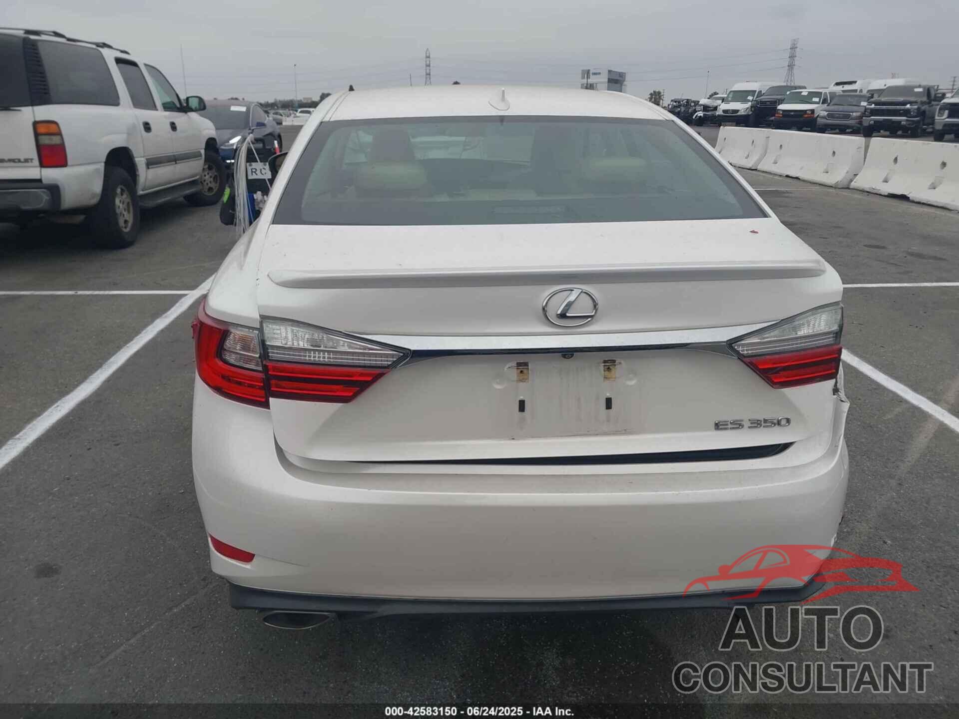 LEXUS ES 350 2016 - 58ABK1GG3GU028183