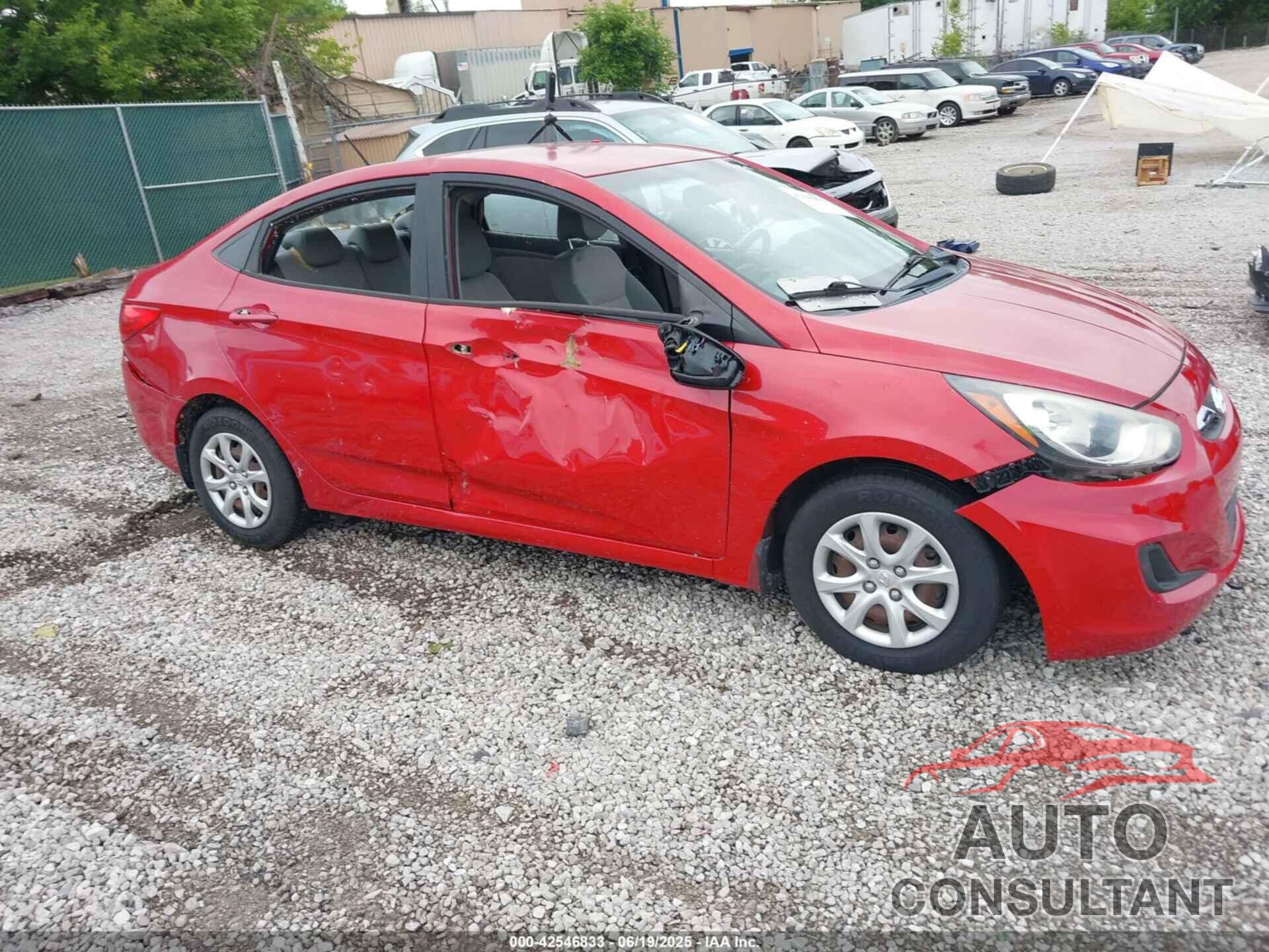 HYUNDAI ACCENT 2014 - KMHCT4AE4EU768341
