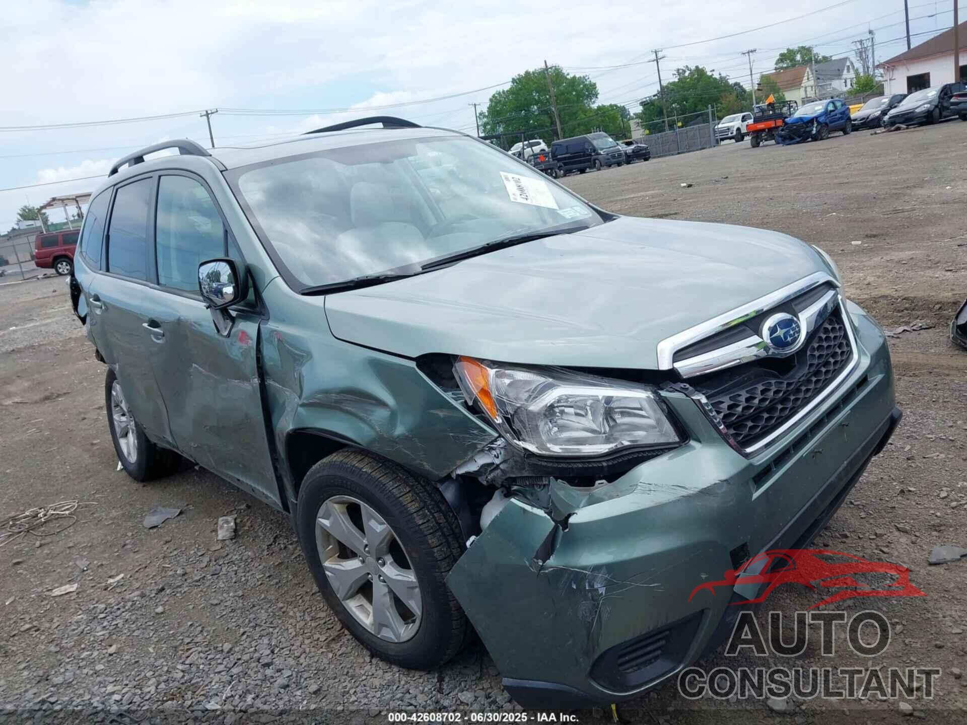 SUBARU FORESTER 2015 - JF2SJADCXFH497084
