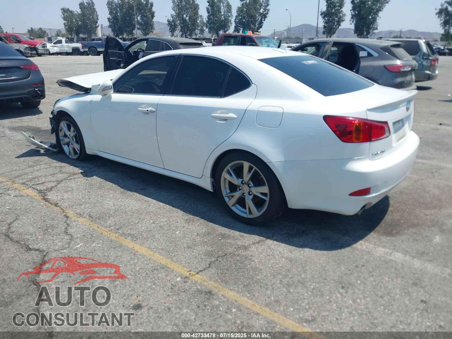 LEXUS IS 250 2009 - JTHBK262995106632