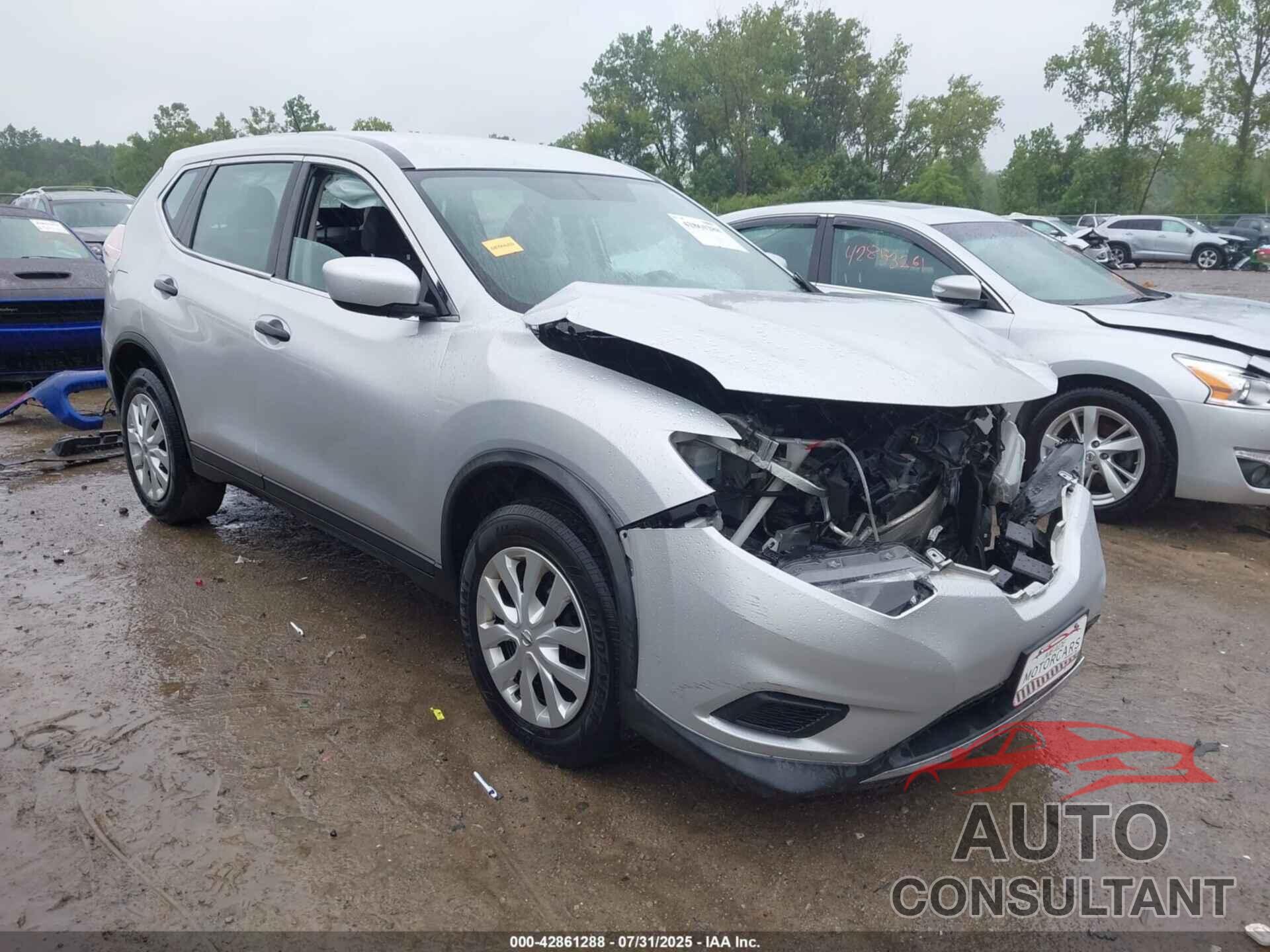 NISSAN ROGUE 2016 - KNMAT2MV3GP695346