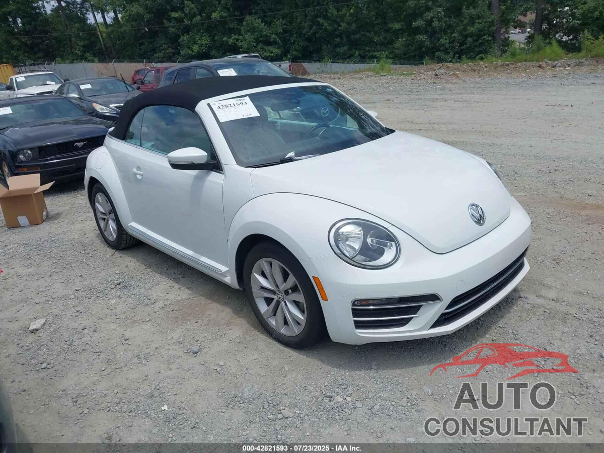 VOLKSWAGEN BEETLE 2017 - 3VW517AT9HM808499