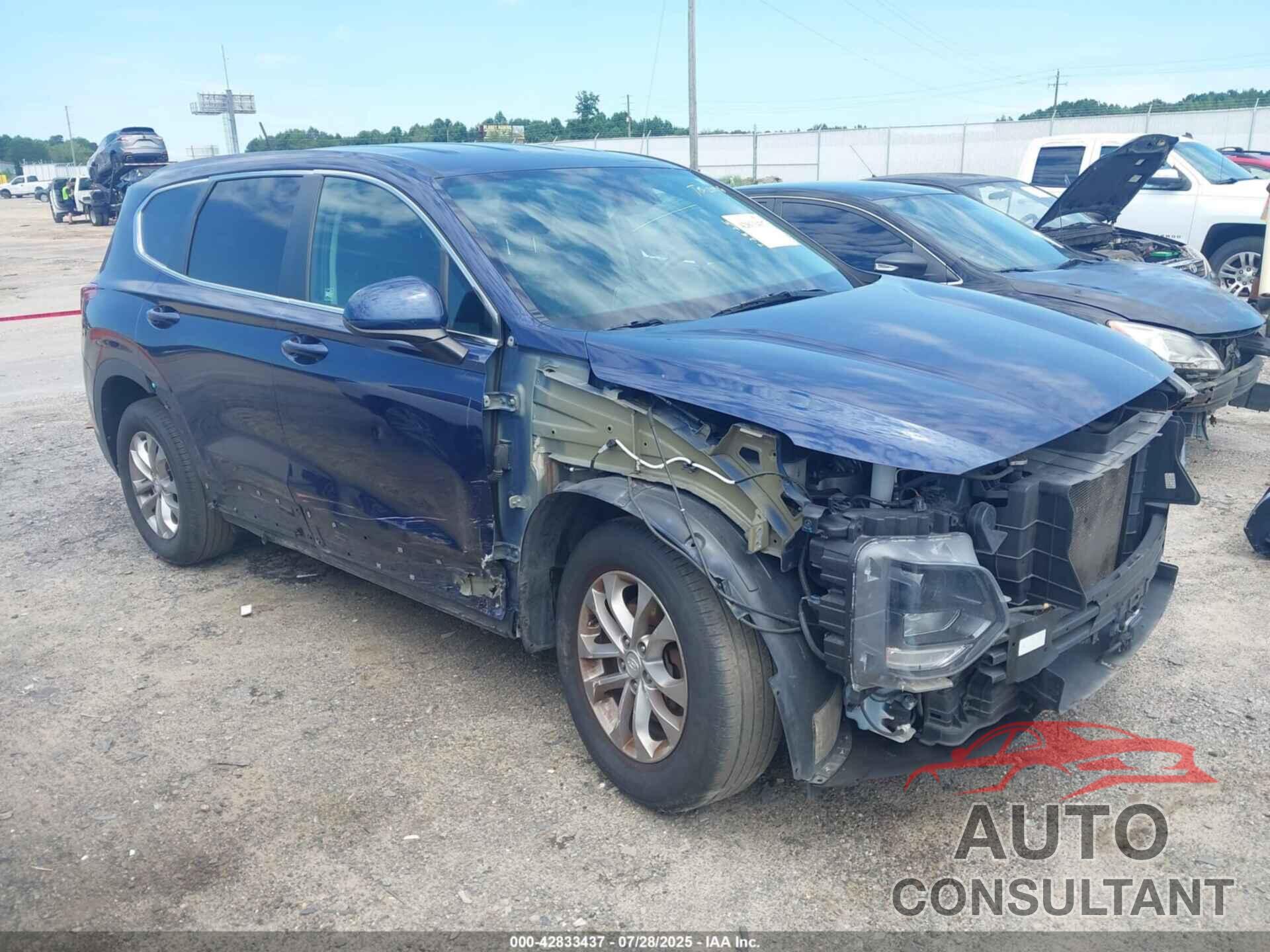HYUNDAI SANTA FE 2019 - 5NMS2CAD6KH003445
