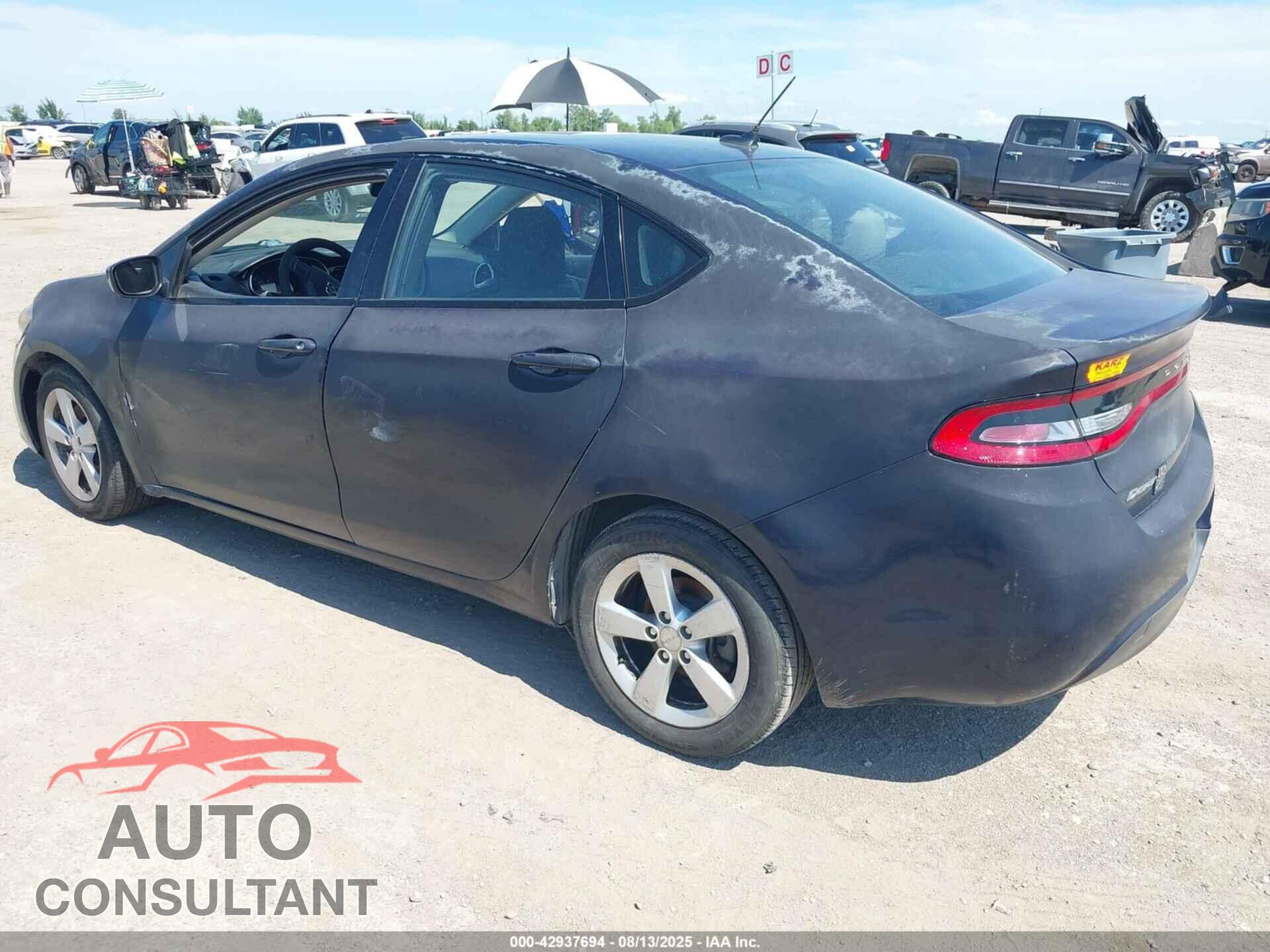 DODGE DART 2015 - 1C3CDFBB6FD306385