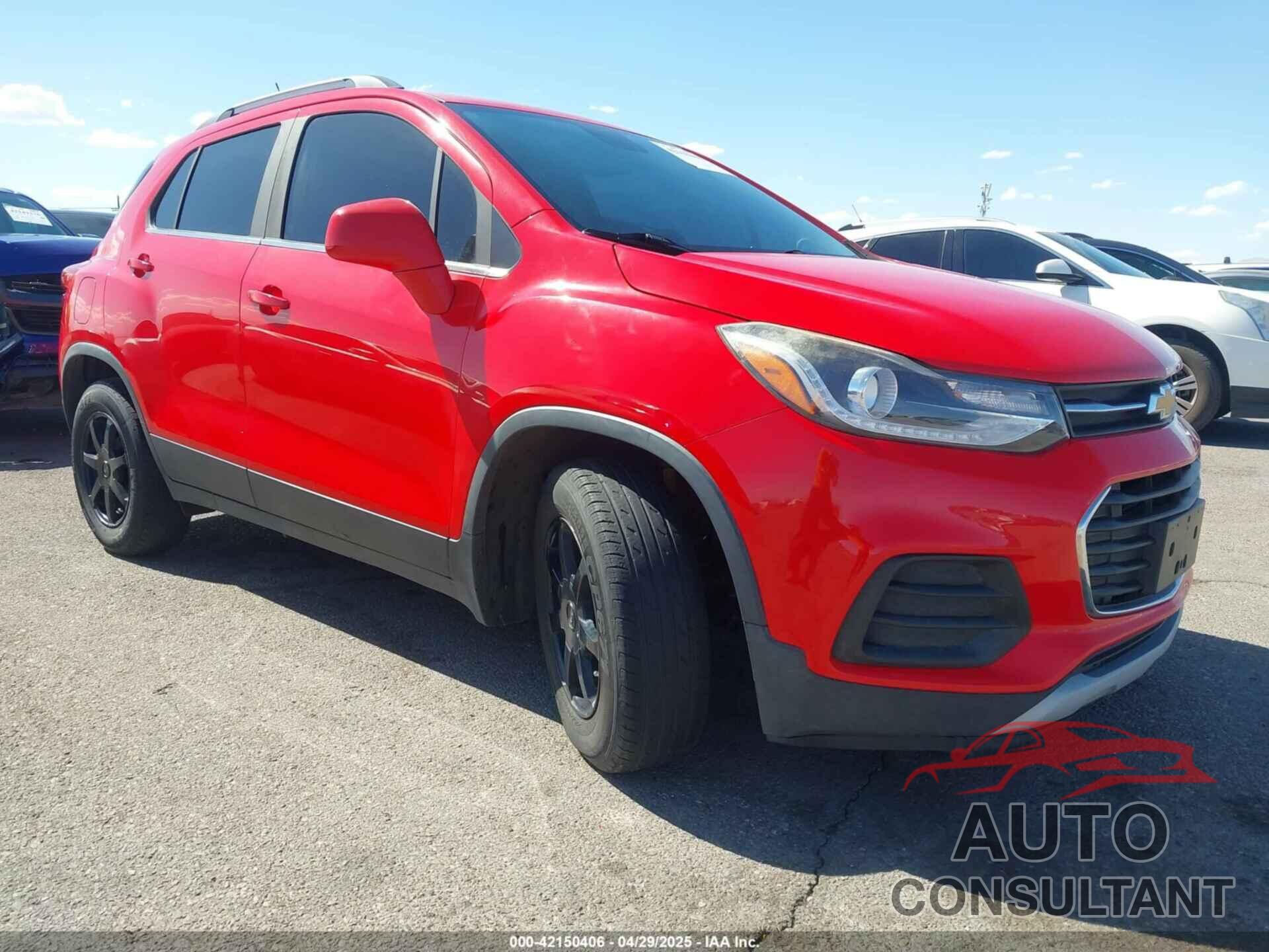 CHEVROLET TRAX 2018 - 3GNCJLSB5JL300624
