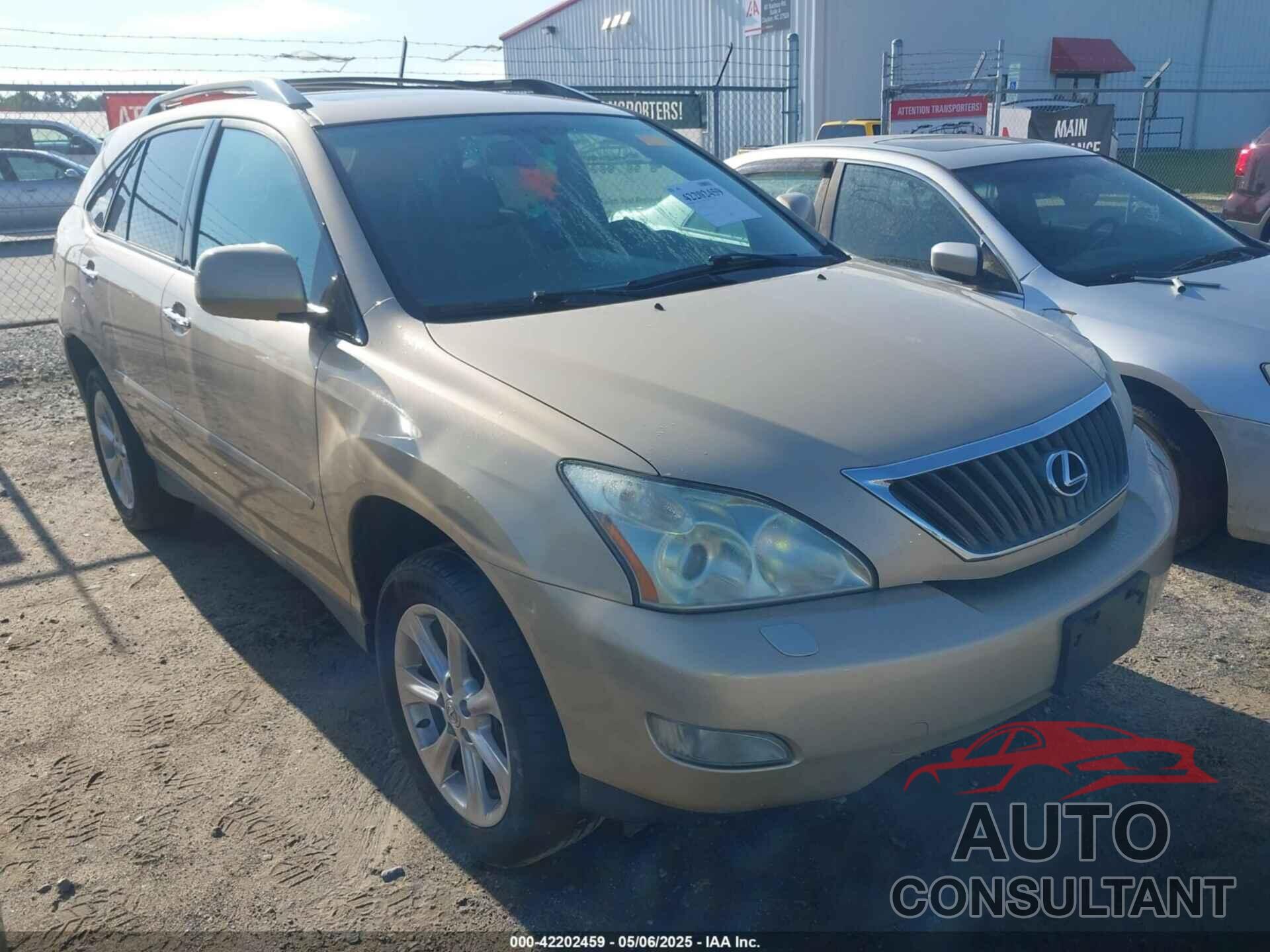 LEXUS RX 350 2009 - 2T2HK31U29C125337