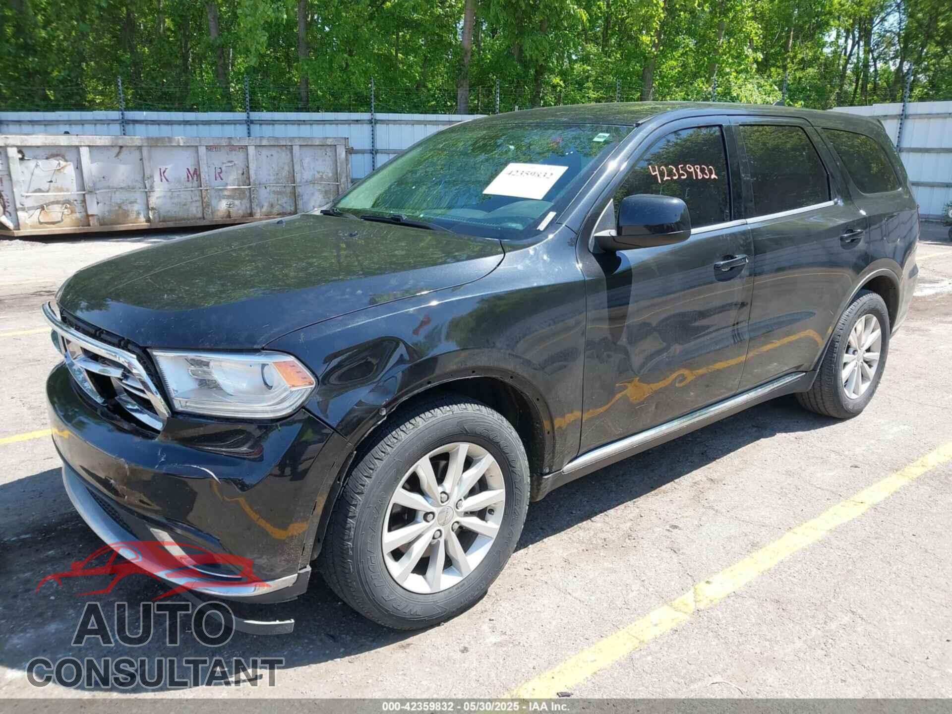 DODGE DURANGO 2015 - 1C4RDHAG3FC745323