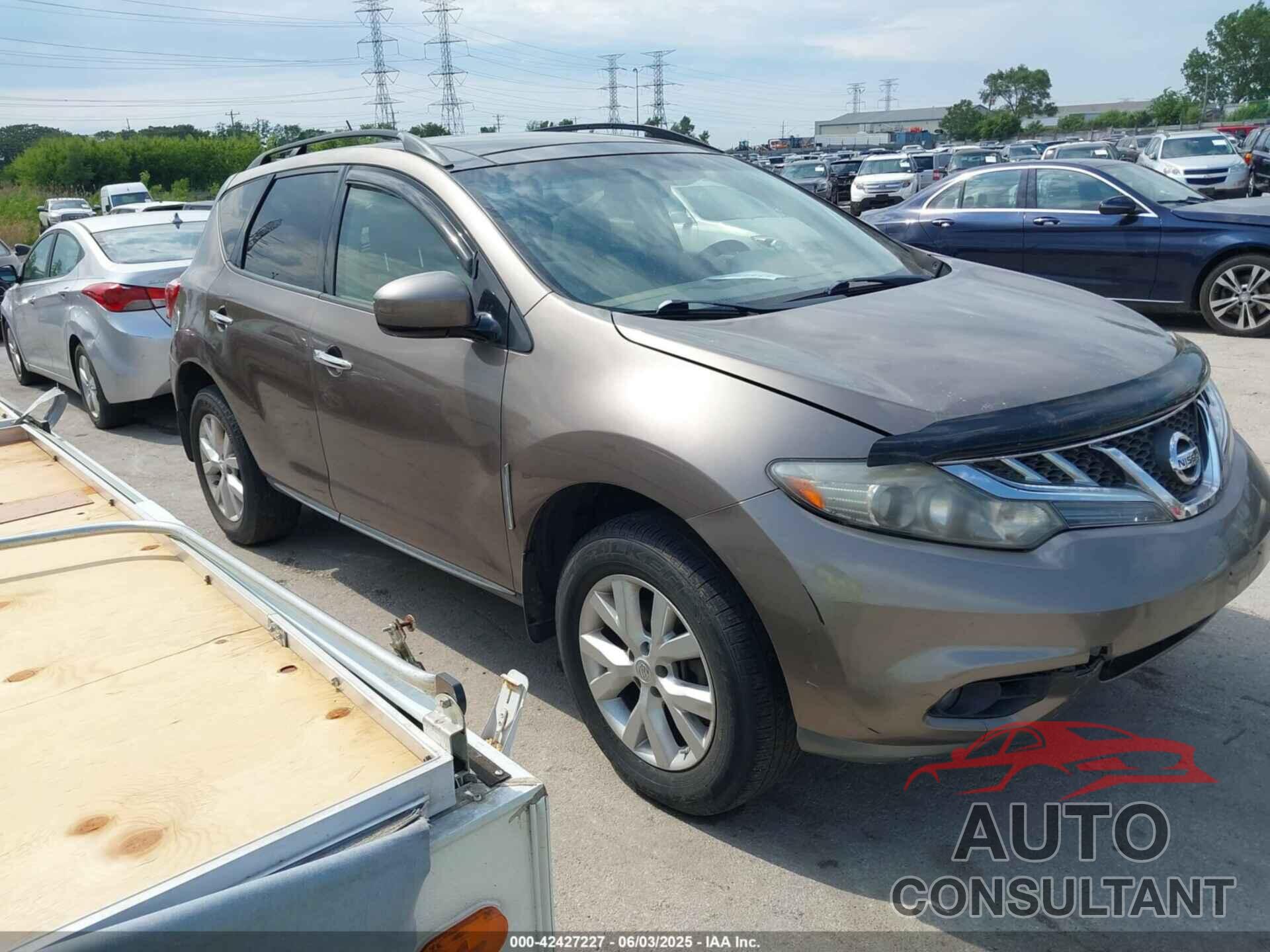 NISSAN MURANO 2011 - JN8AZ1MW1BW165039