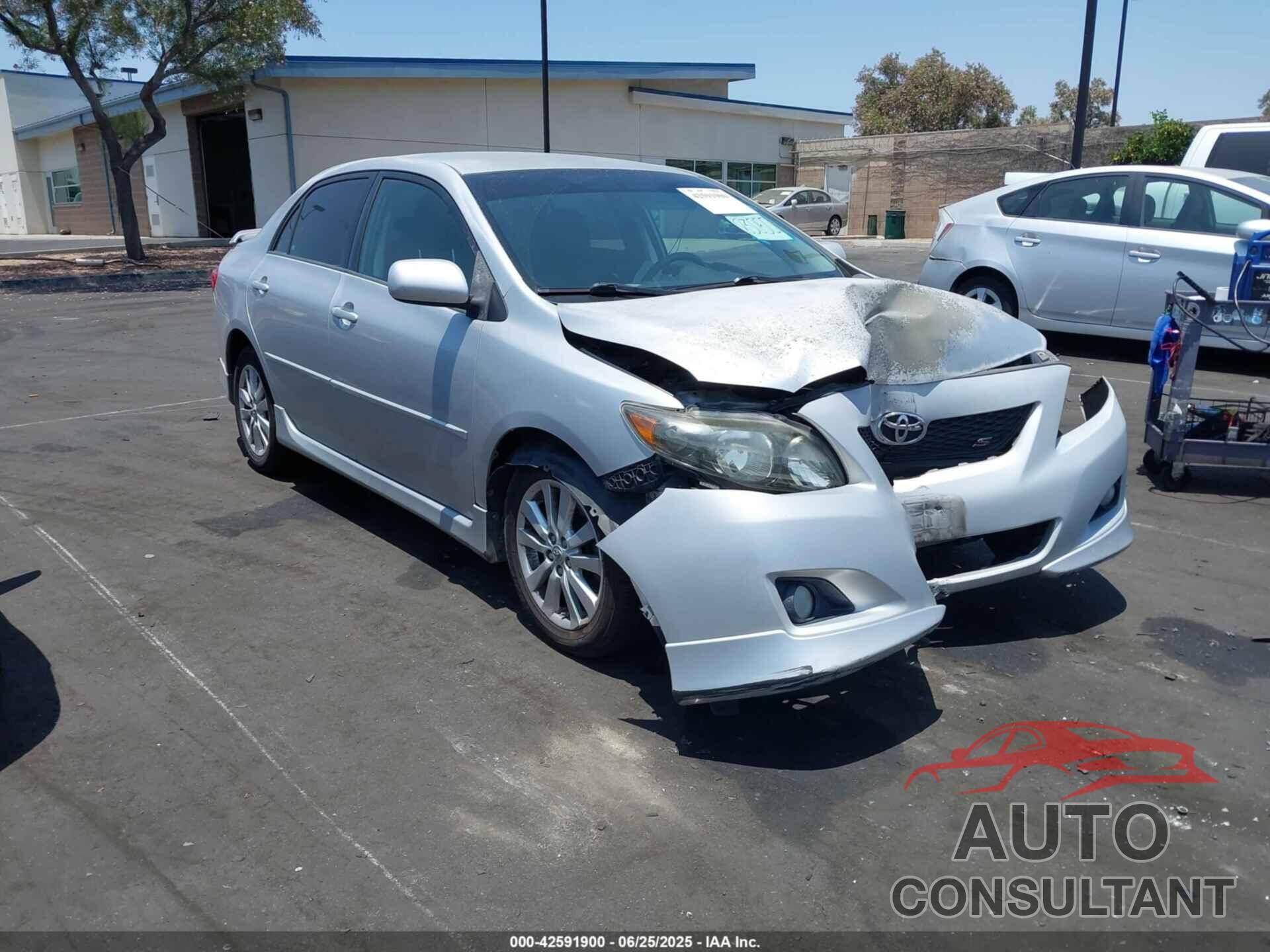 TOYOTA COROLLA 2010 - 1NXBU4EE9AZ236385