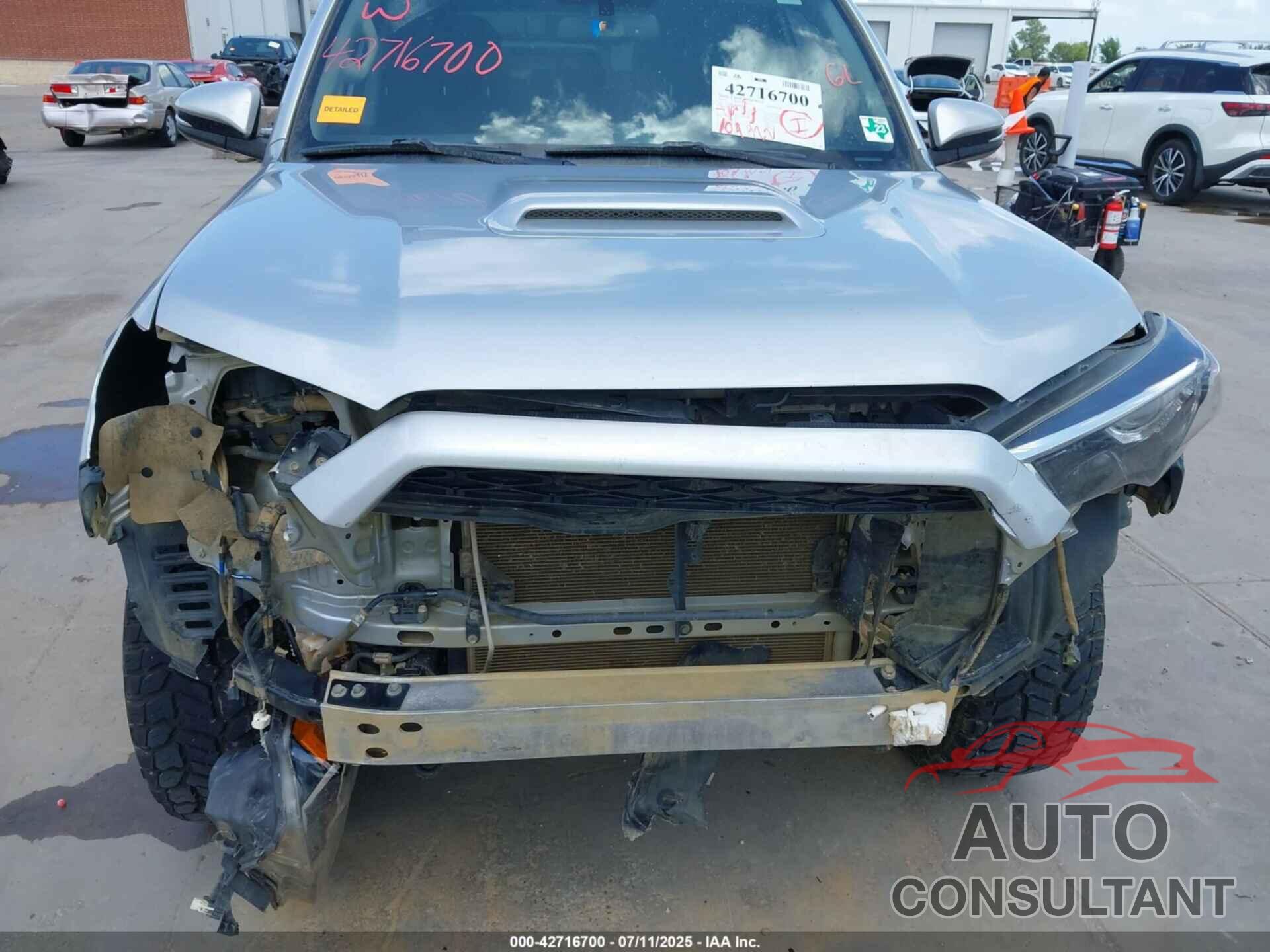 TOYOTA 4RUNNER 2019 - JTEBU5JR7K5663235