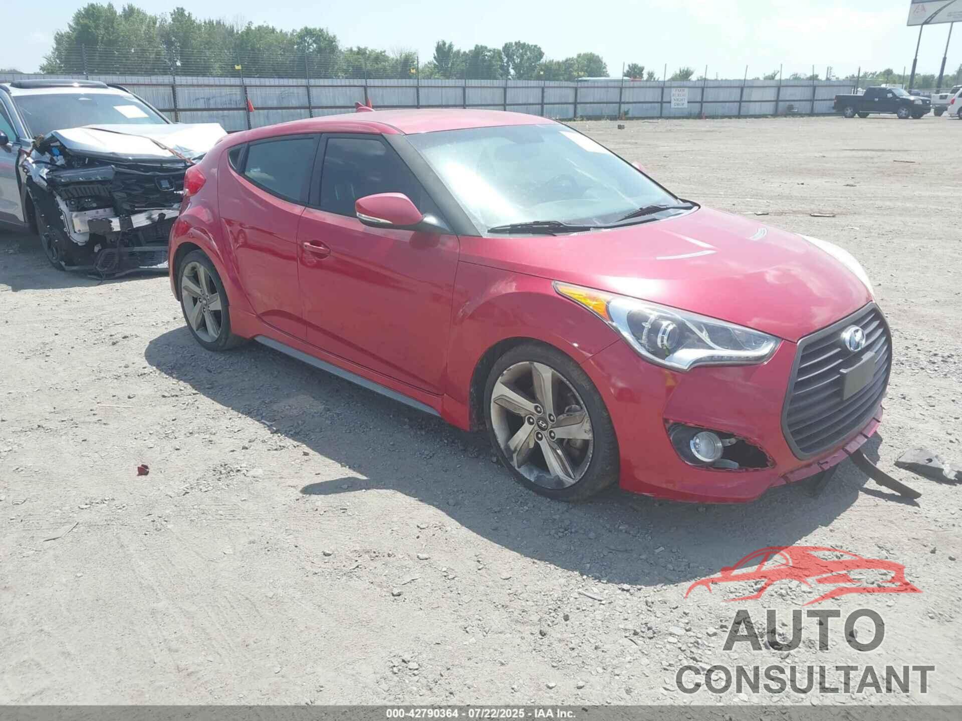 HYUNDAI VELOSTER 2014 - KMHTC6AEXEU198681