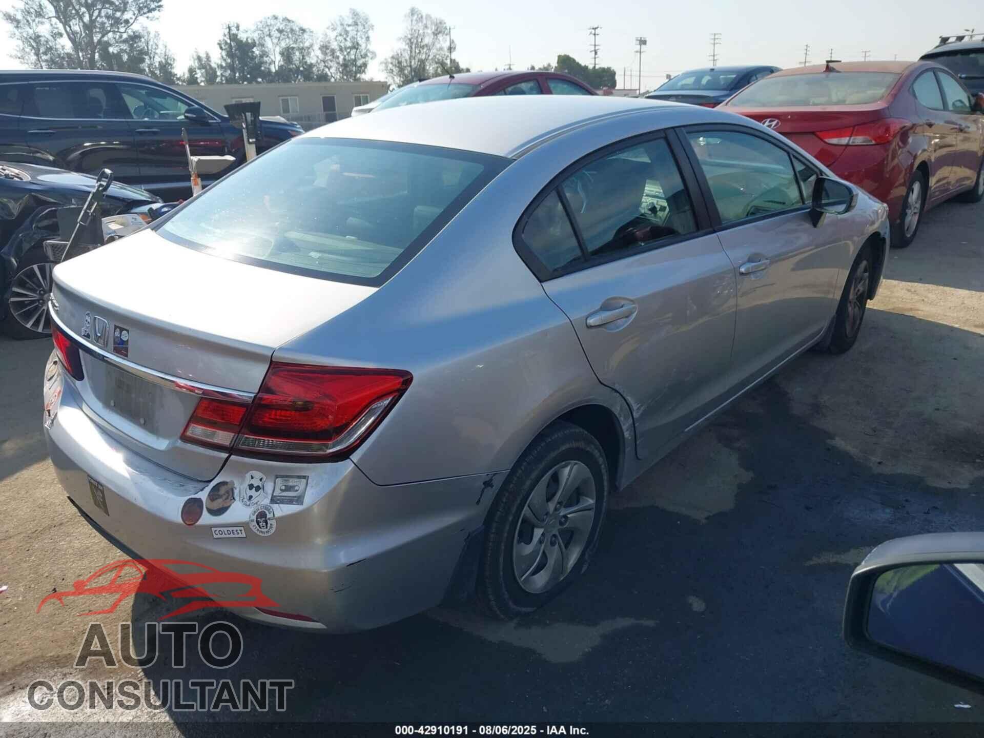 HONDA CIVIC 2014 - 19XFB2F5XEE240786
