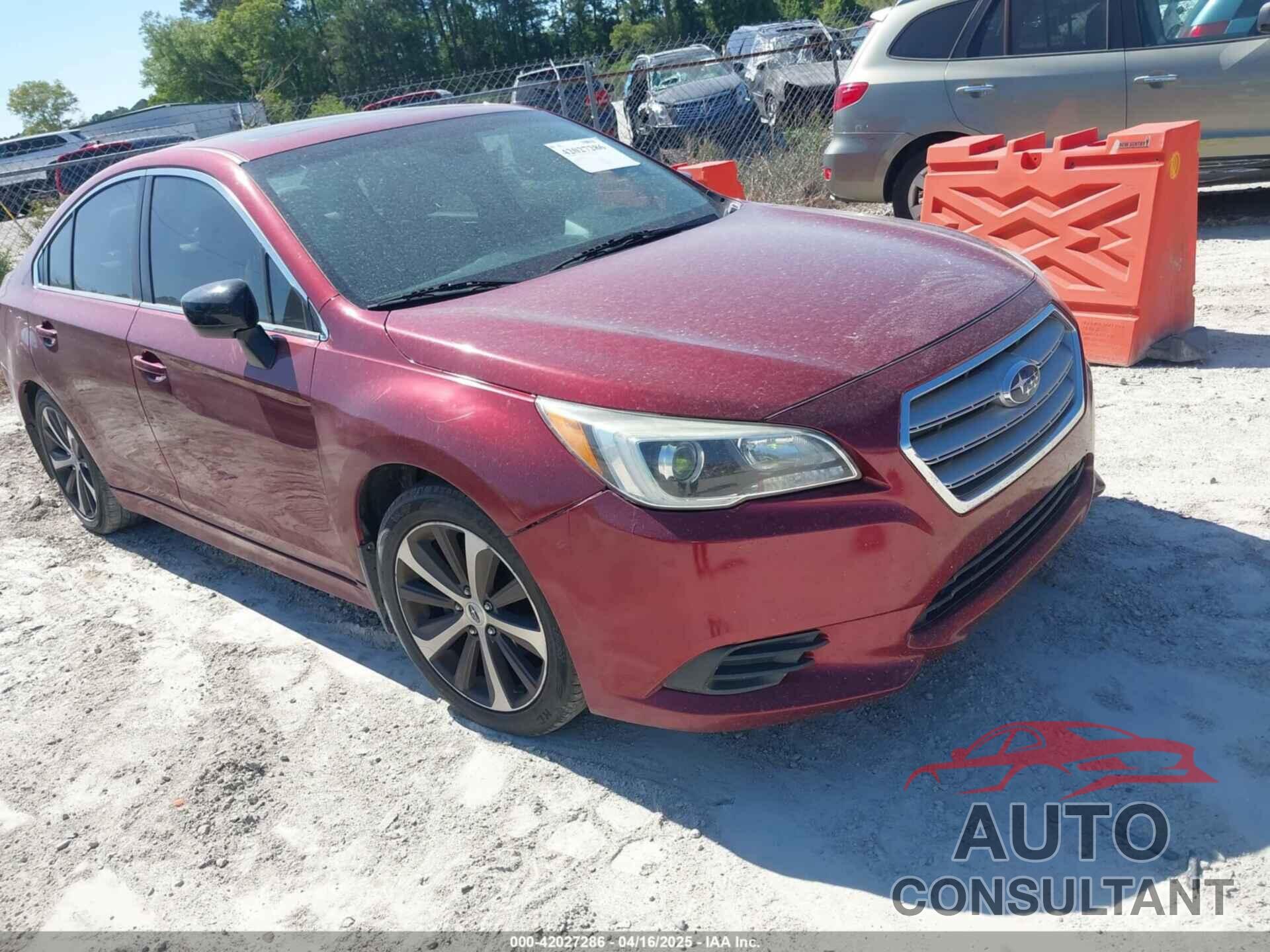SUBARU LEGACY 2015 - 4S3BNBD6XF3033096