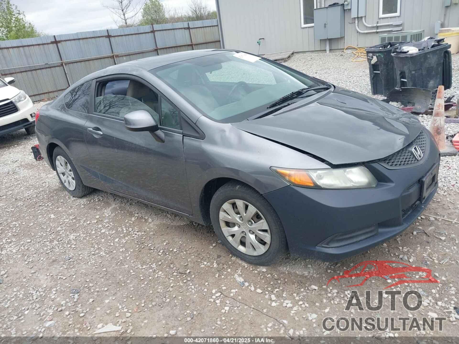 HONDA CIVIC 2012 - 2HGFG3B52CH522131