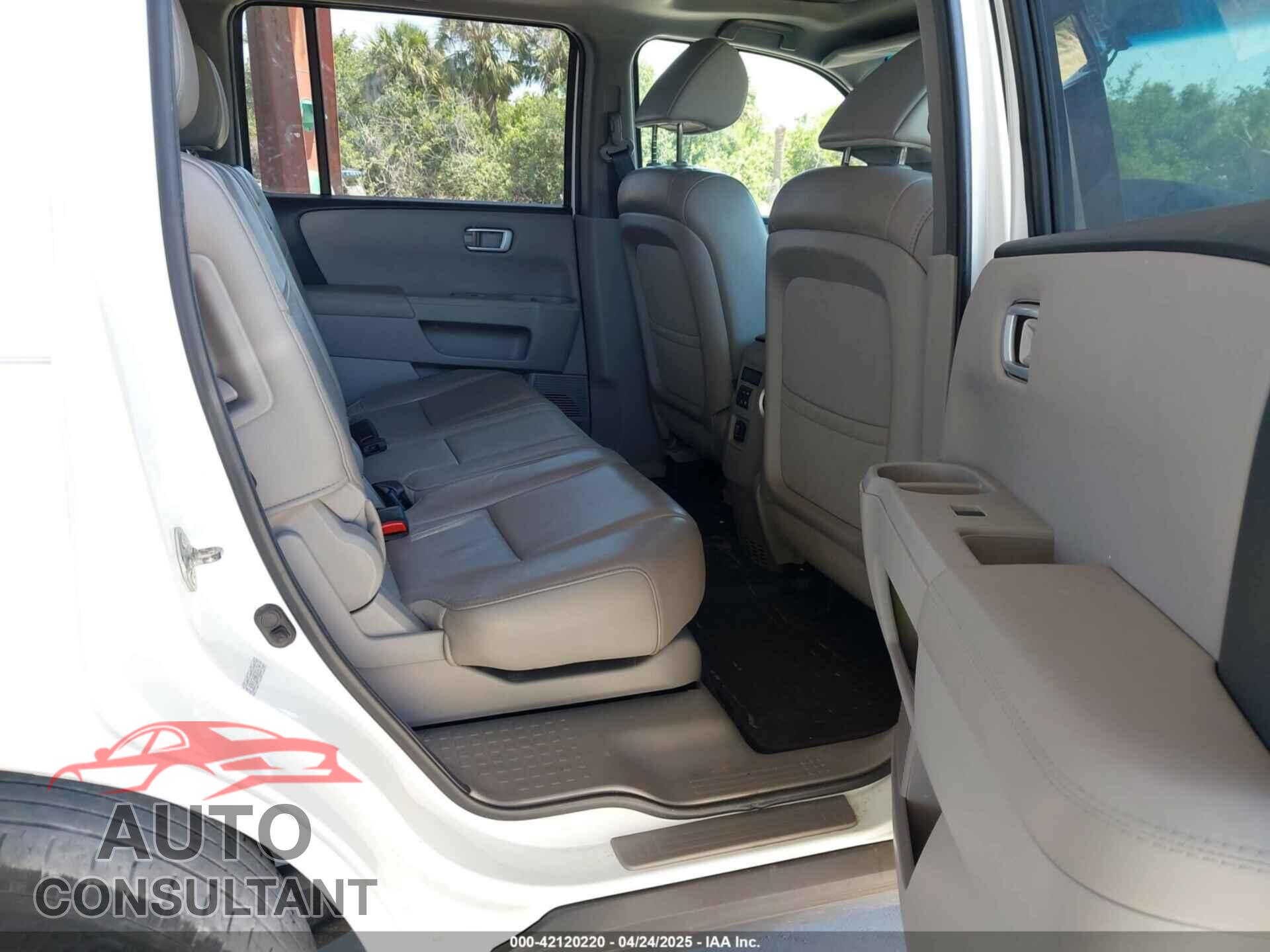 HONDA PILOT 2012 - 5FNYF3H58CB014754