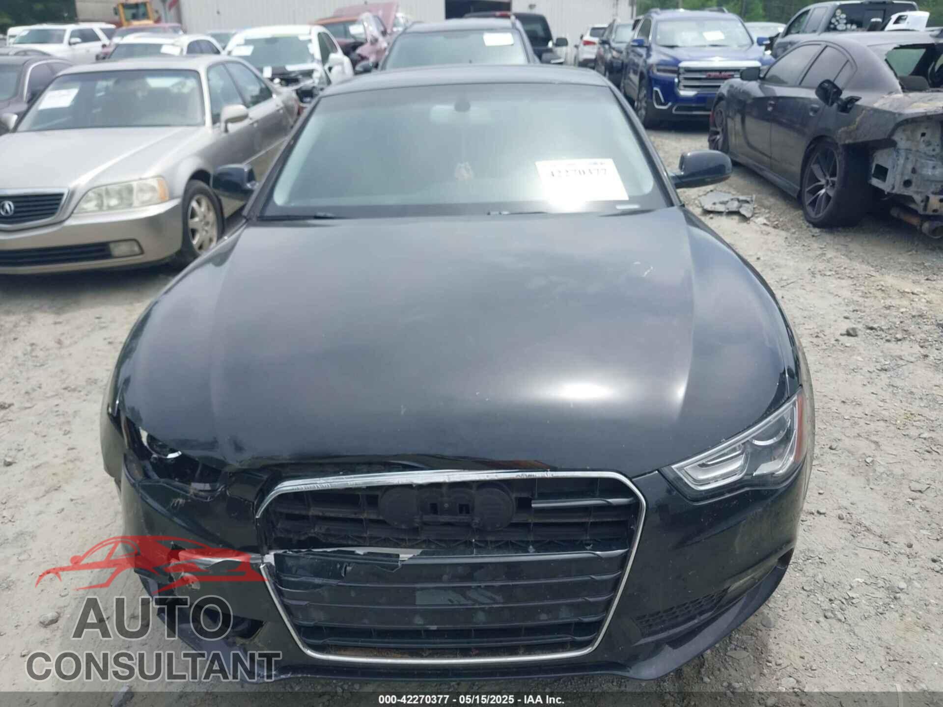 AUDI A5 2013 - WAULFAFR6DA006082