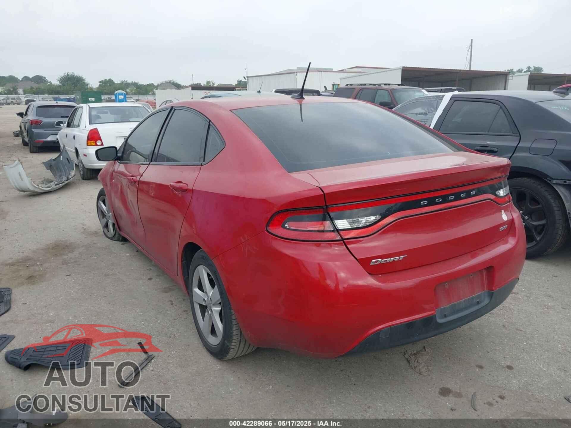 DODGE DART 2016 - 1C3CDFFA1GD819367