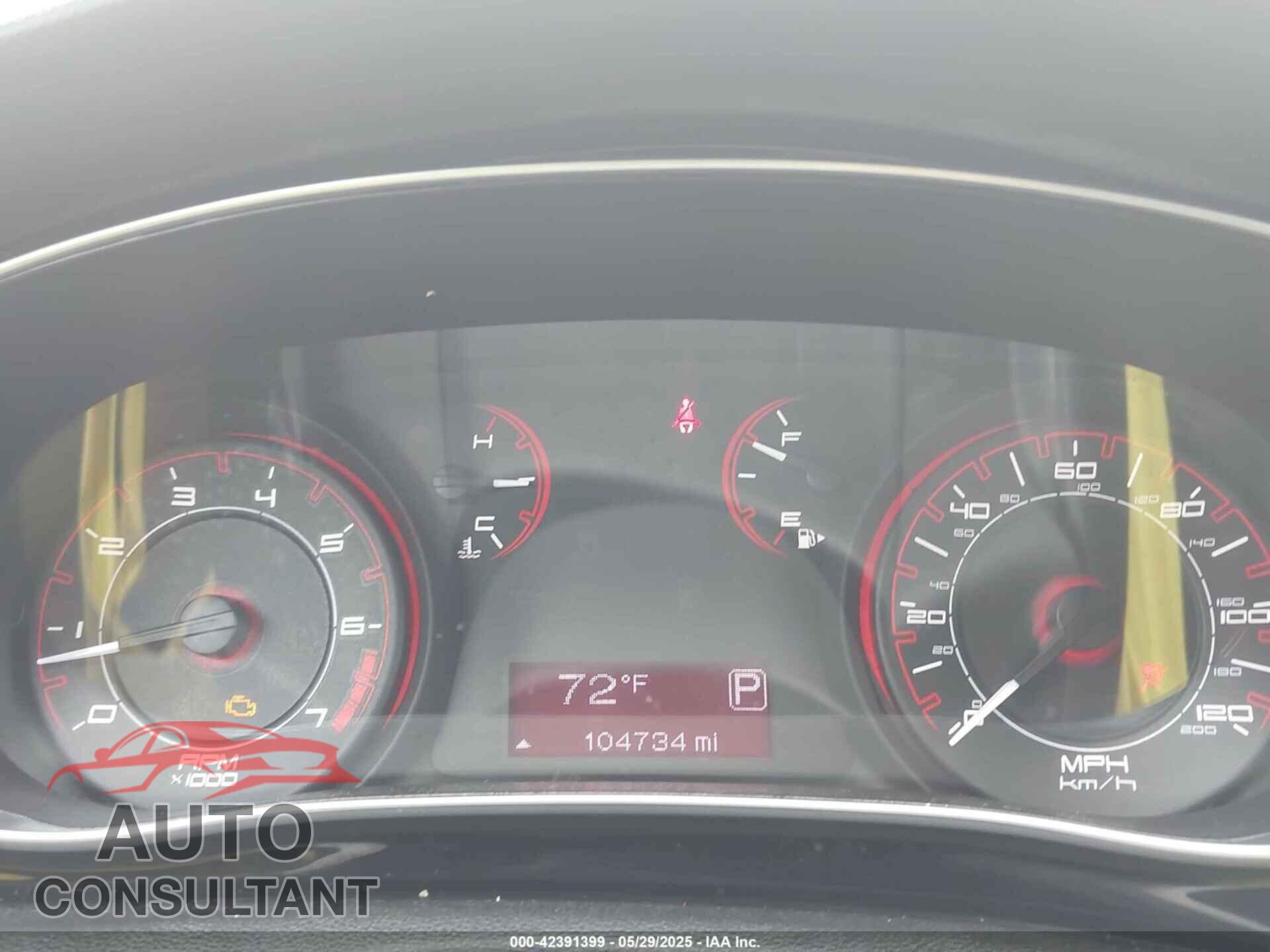 DODGE DART 2013 - 1C3CDFBA0DD142121
