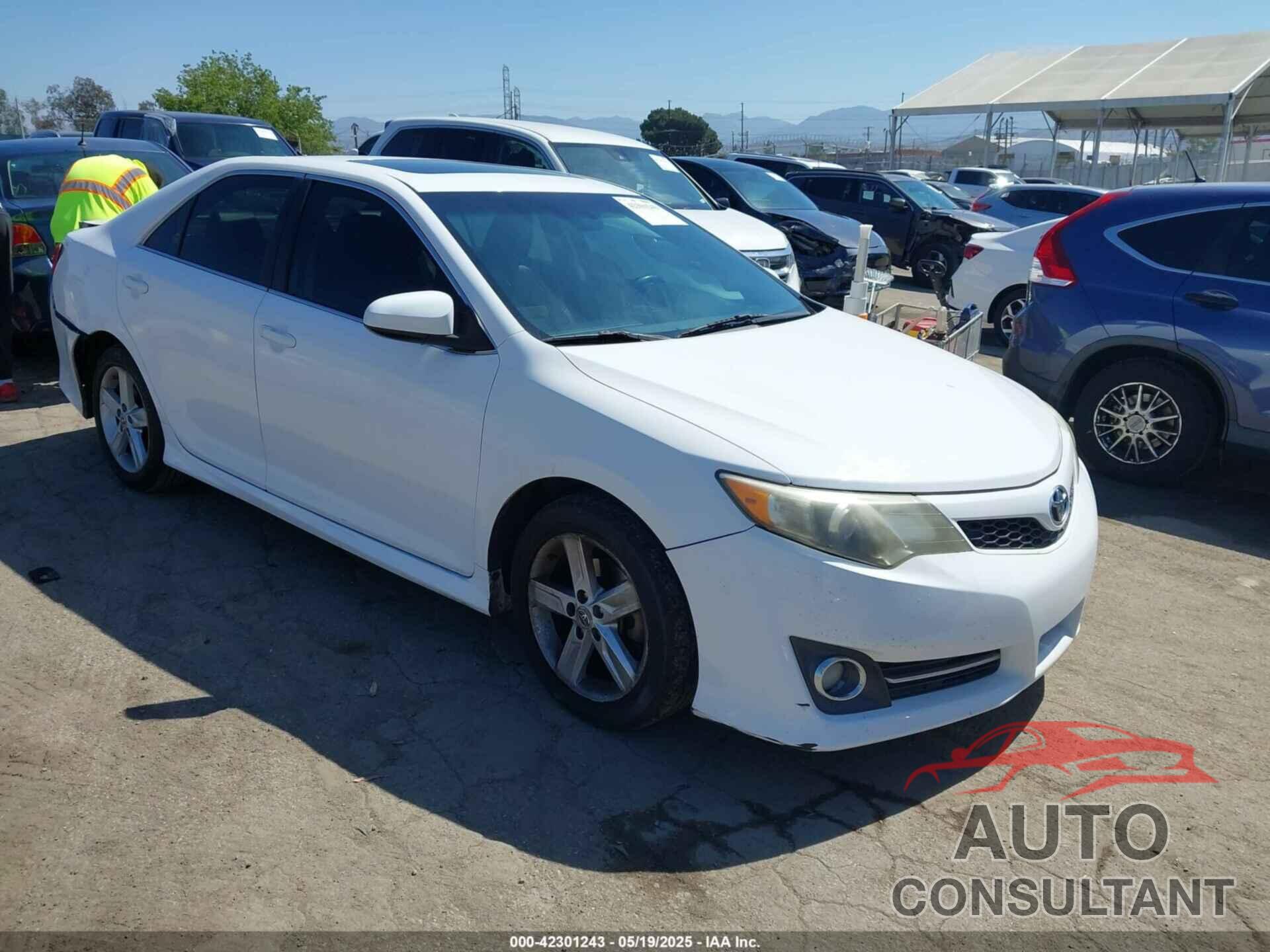 TOYOTA CAMRY 2012 - 4T1BF1FKXCU576340