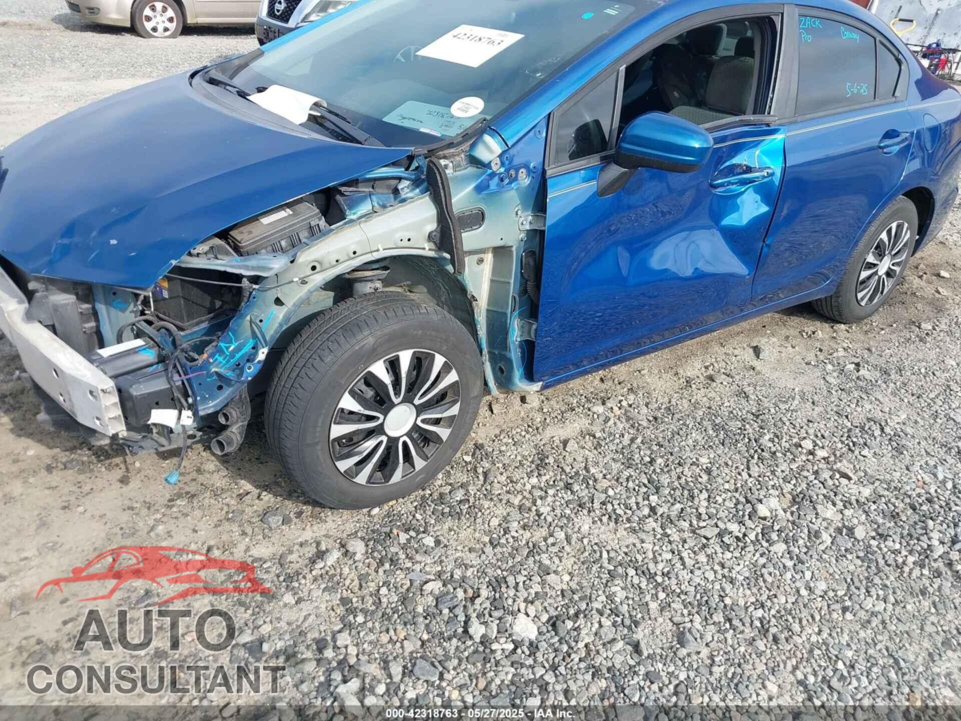 HONDA CIVIC 2015 - 19XFB2F52FE002755