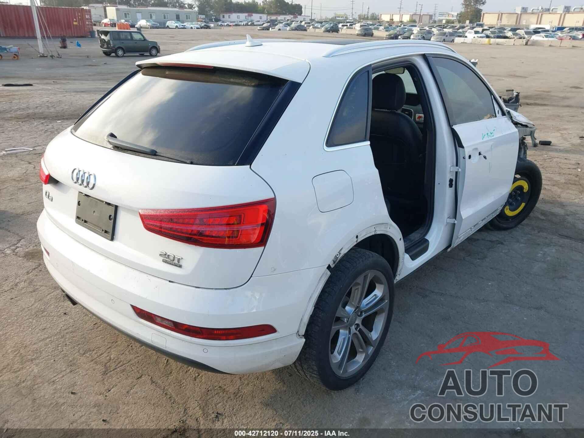 AUDI Q3 2017 - WA1JCCFS2HR017731
