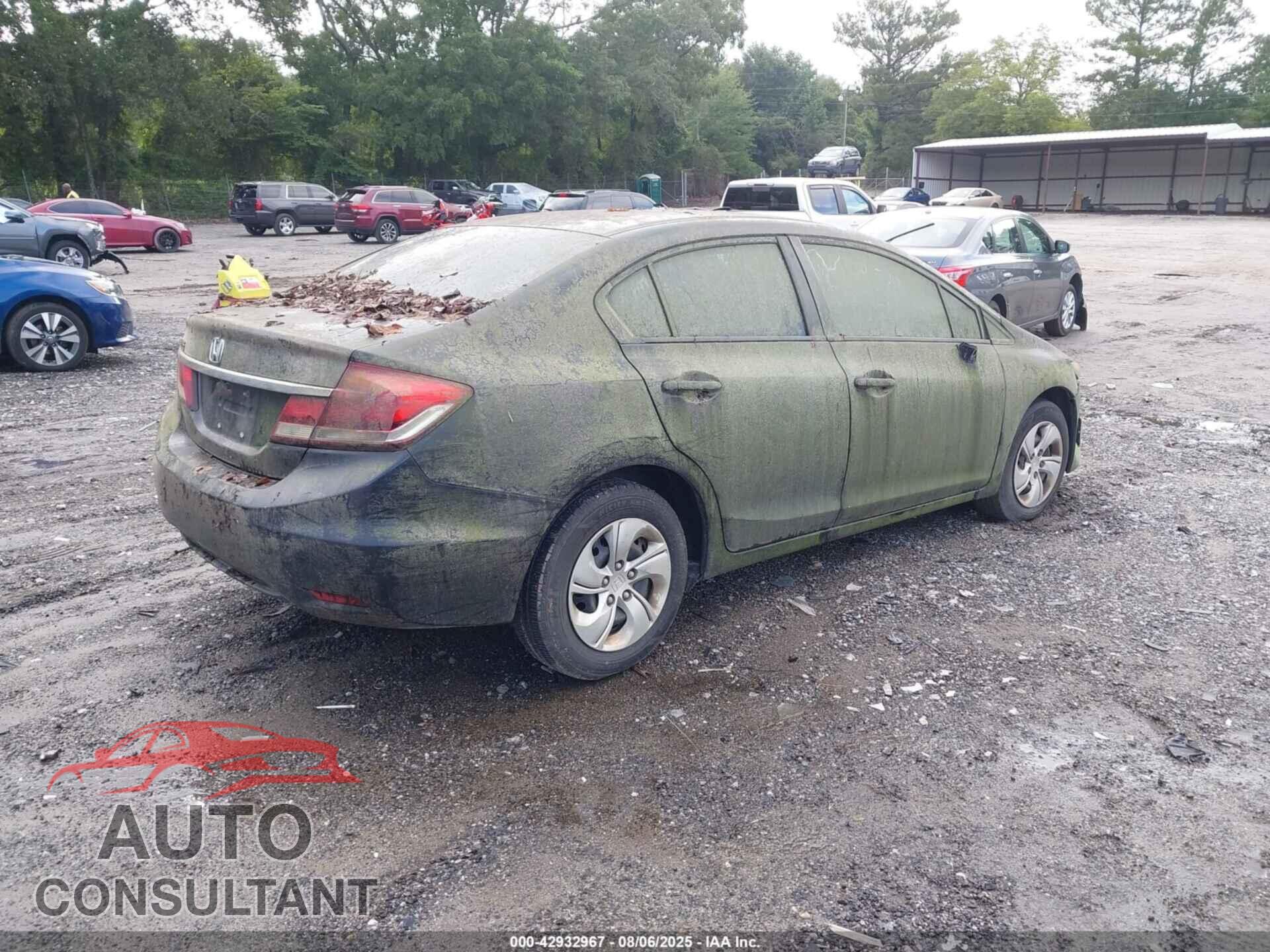 HONDA CIVIC 2013 - 19XFB2F56DE036016