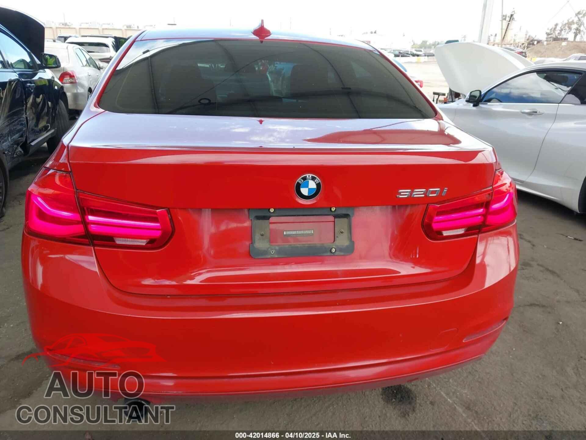 BMW 320I 2016 - WBA8E1G5XGNU11606