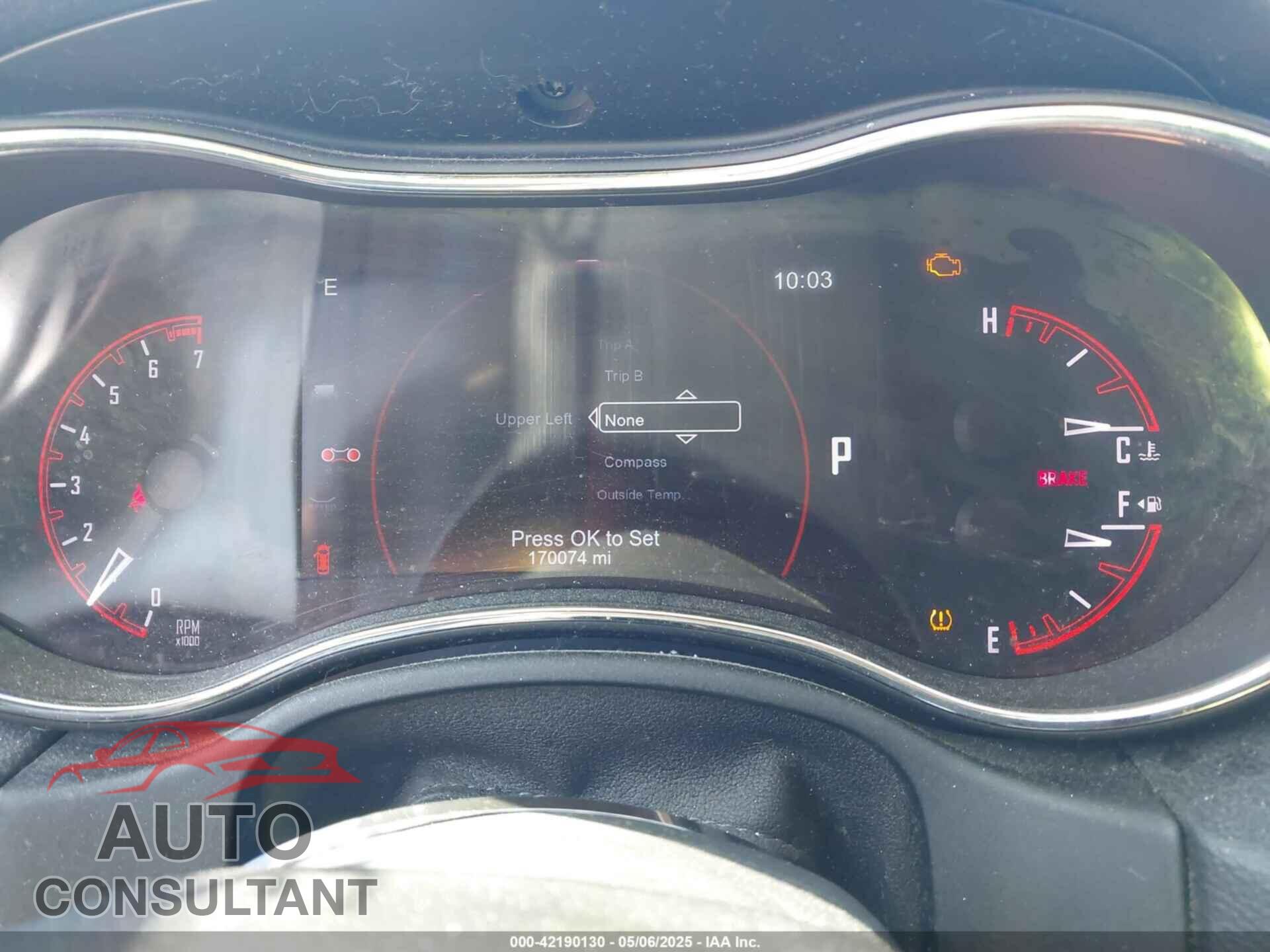 DODGE DURANGO 2014 - 1C4RDJDG7EC558720