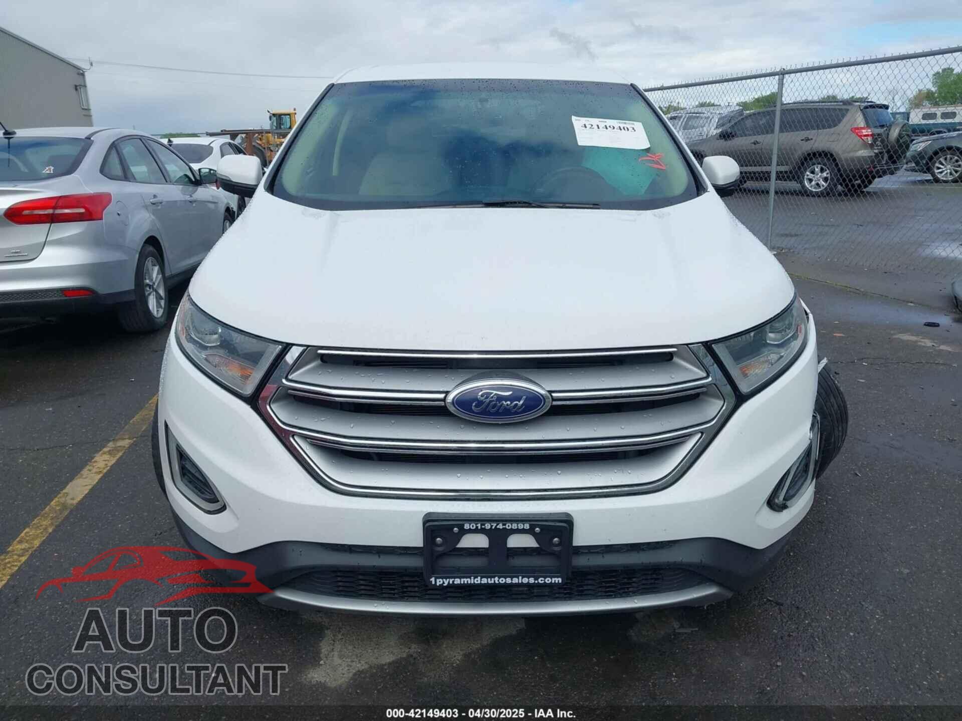 FORD EDGE 2015 - 2FMTK4J91FBC40222