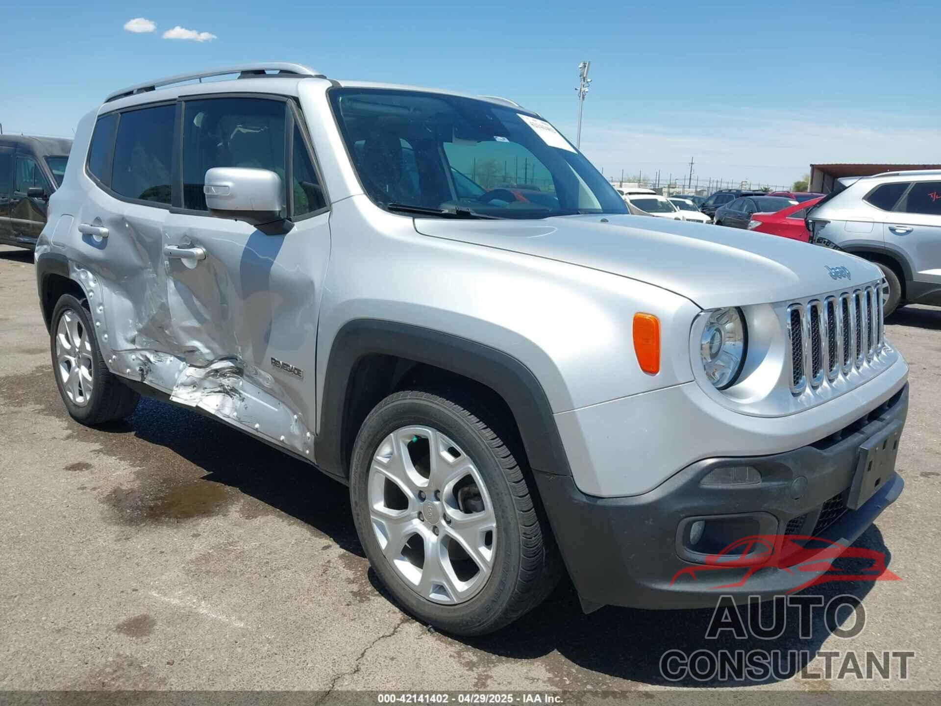 JEEP RENEGADE 2018 - ZACCJADB9JPH64484