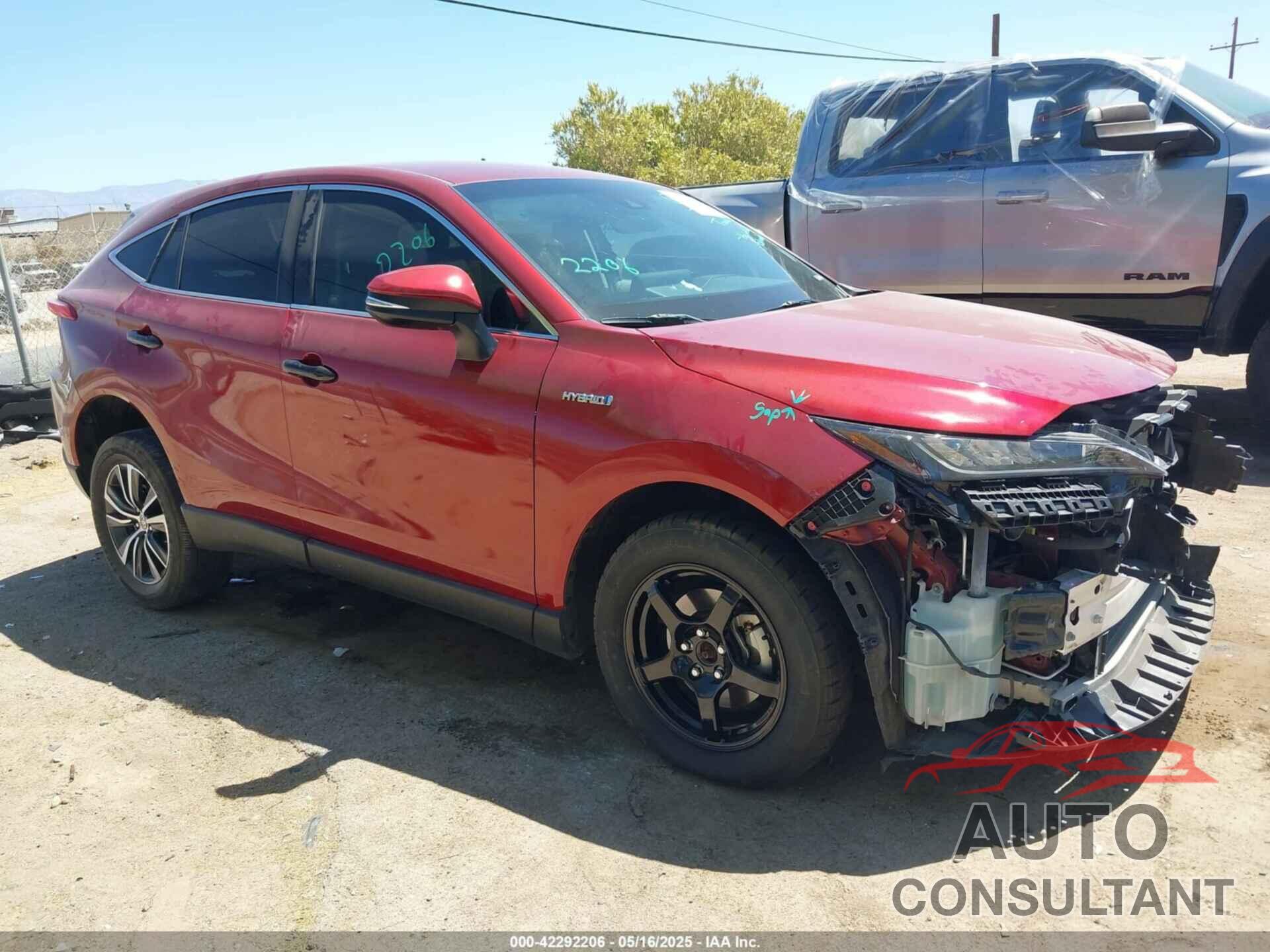 TOYOTA VENZA 2021 - JTEAAAAH5MJ070861
