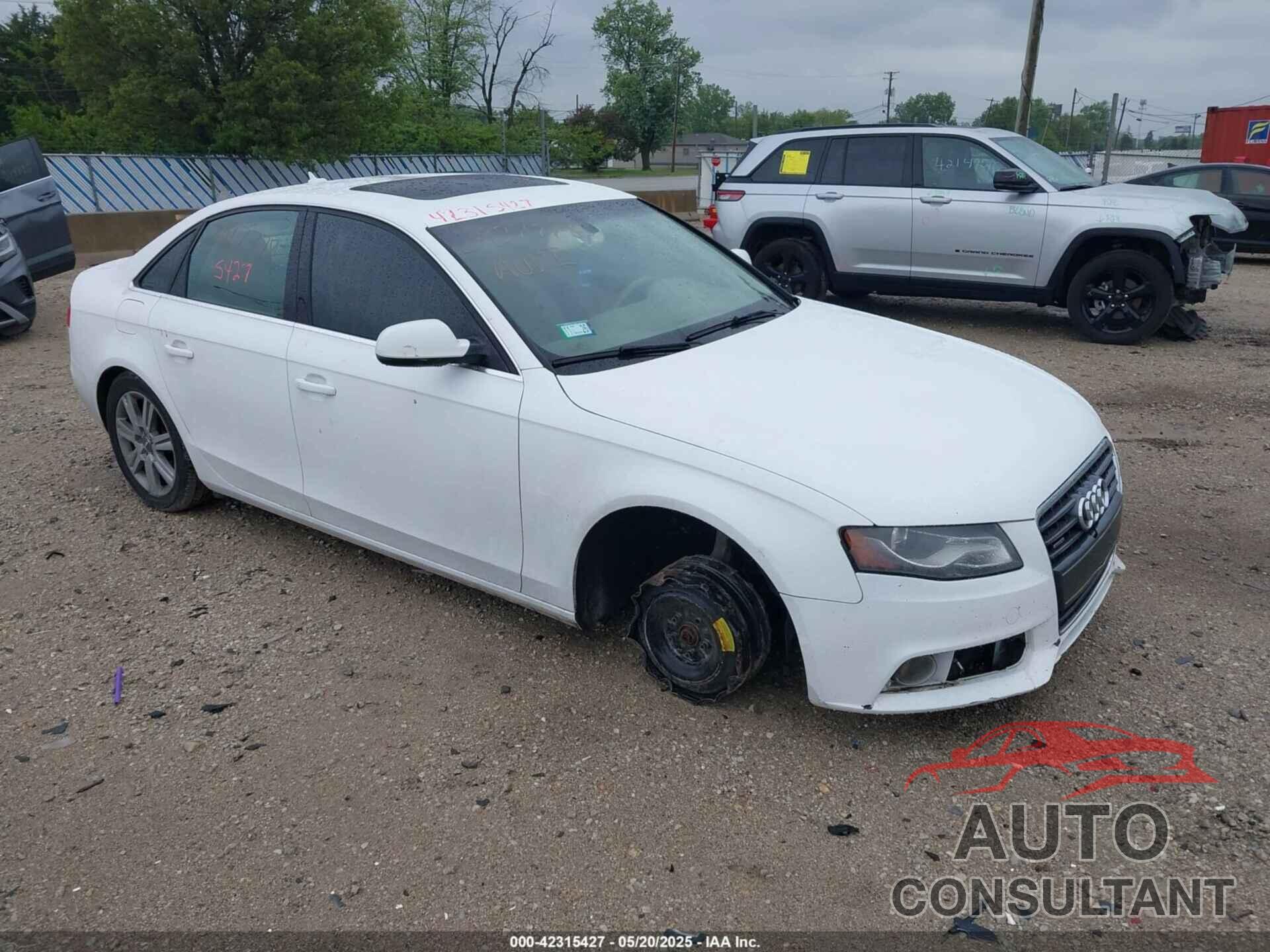 AUDI A4 2012 - WAUBFAFL4CN006208
