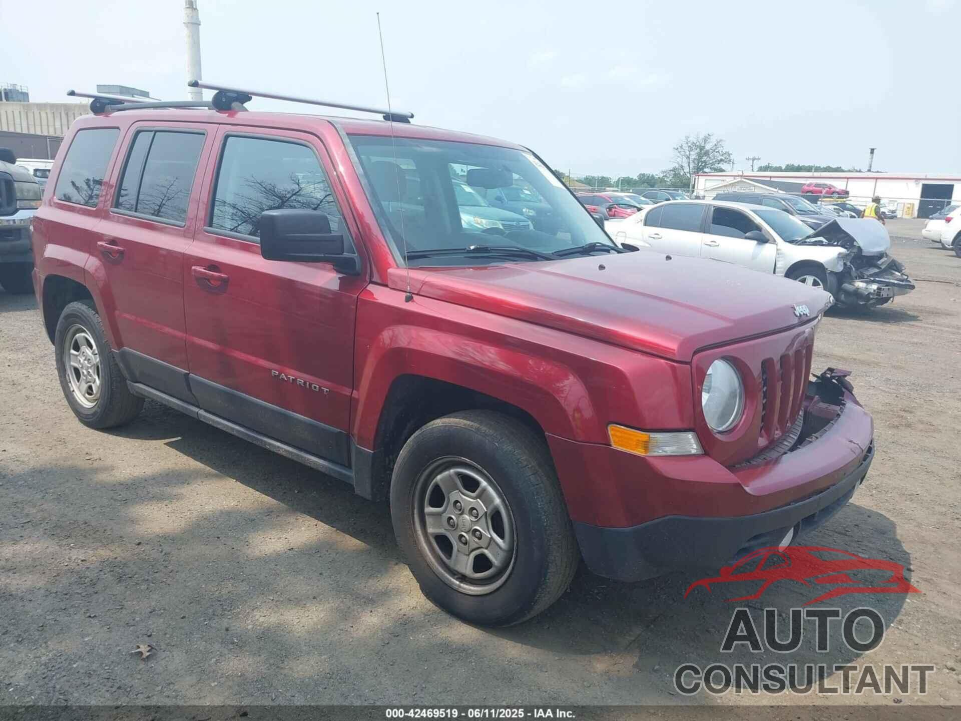 JEEP PATRIOT 2016 - 1C4NJPBB9GD562508