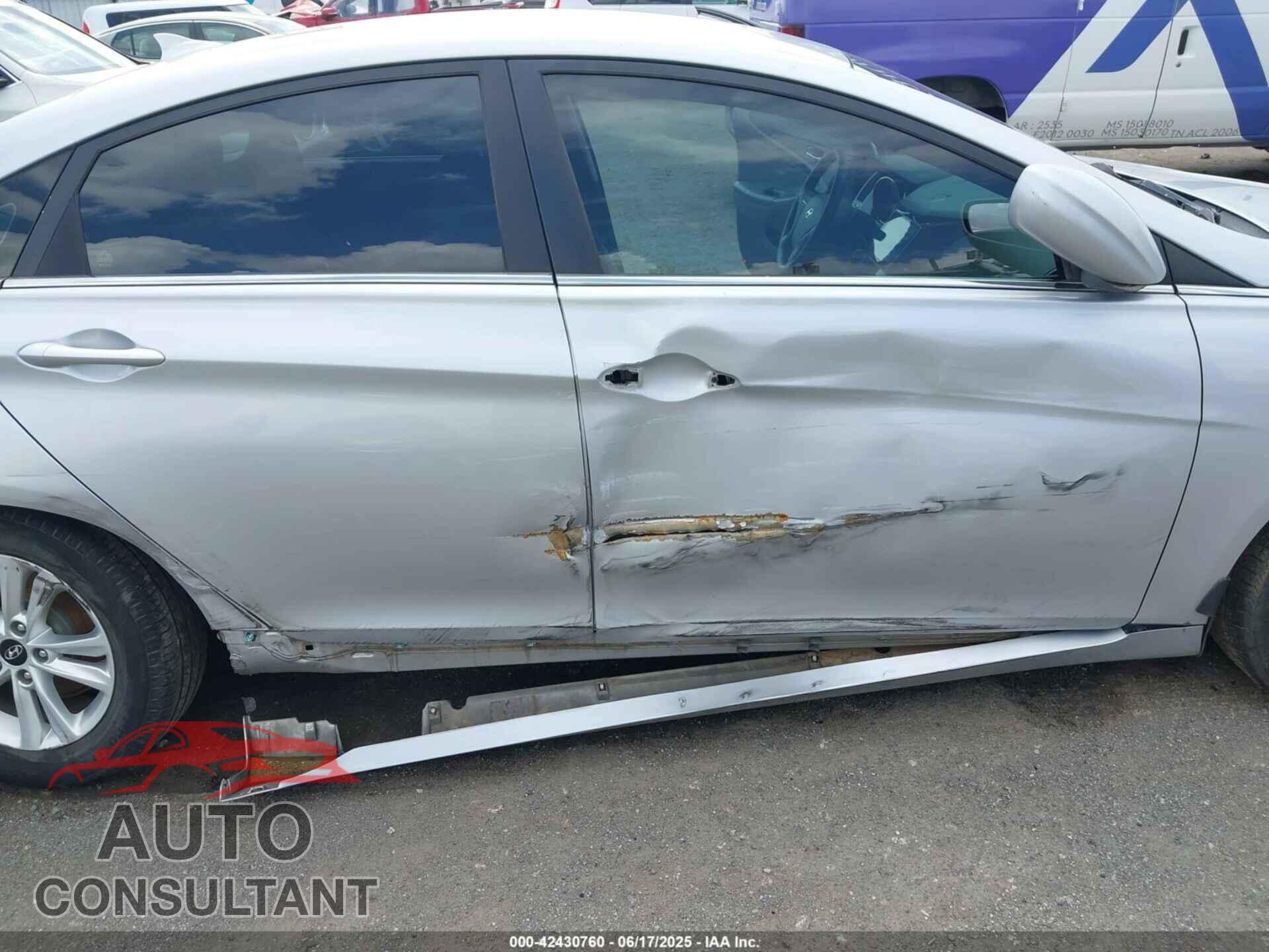 HYUNDAI SONATA 2012 - 5NPEB4AC5CH488997