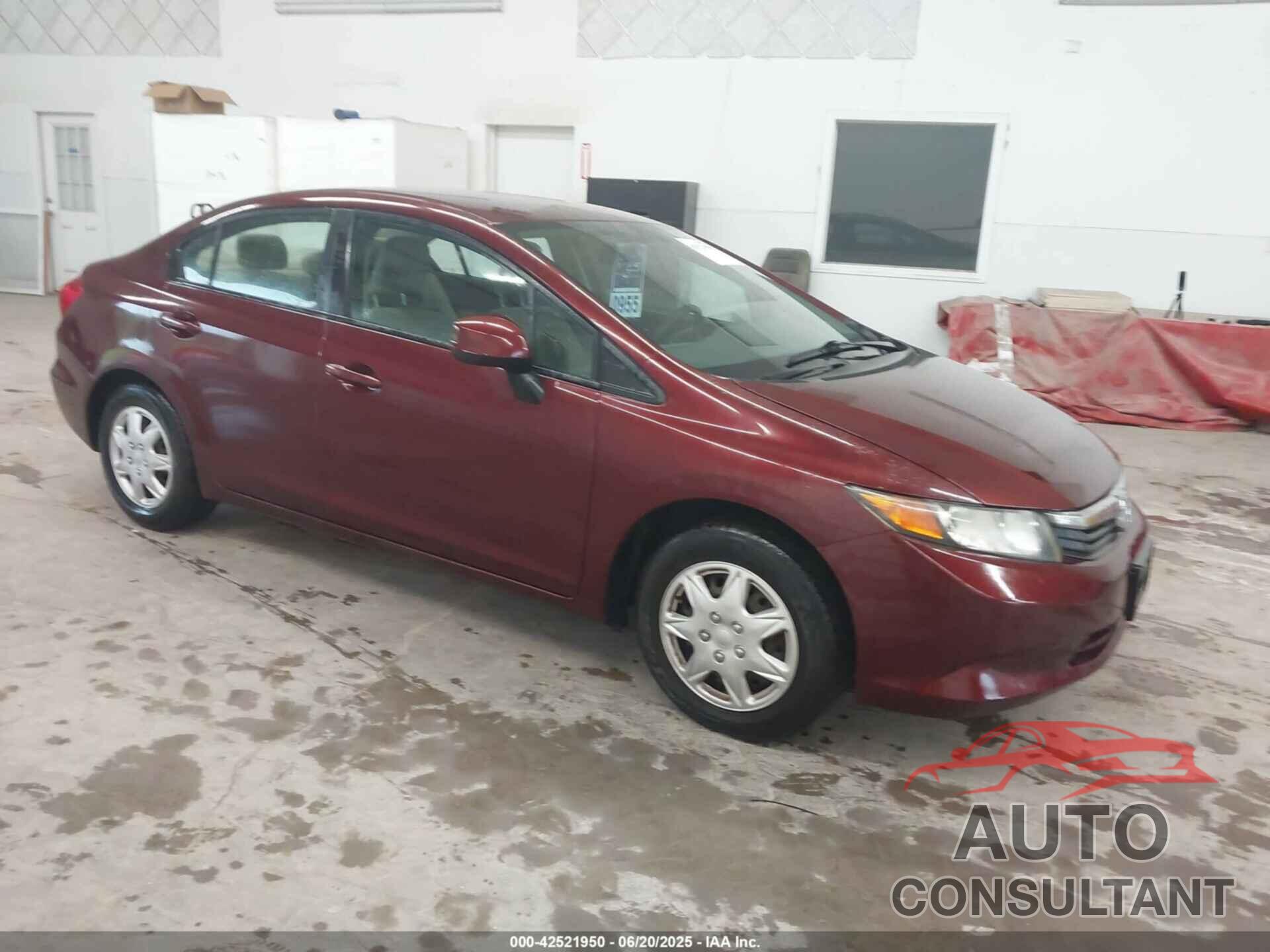 HONDA CIVIC 2012 - 19XFB2F55CE042257