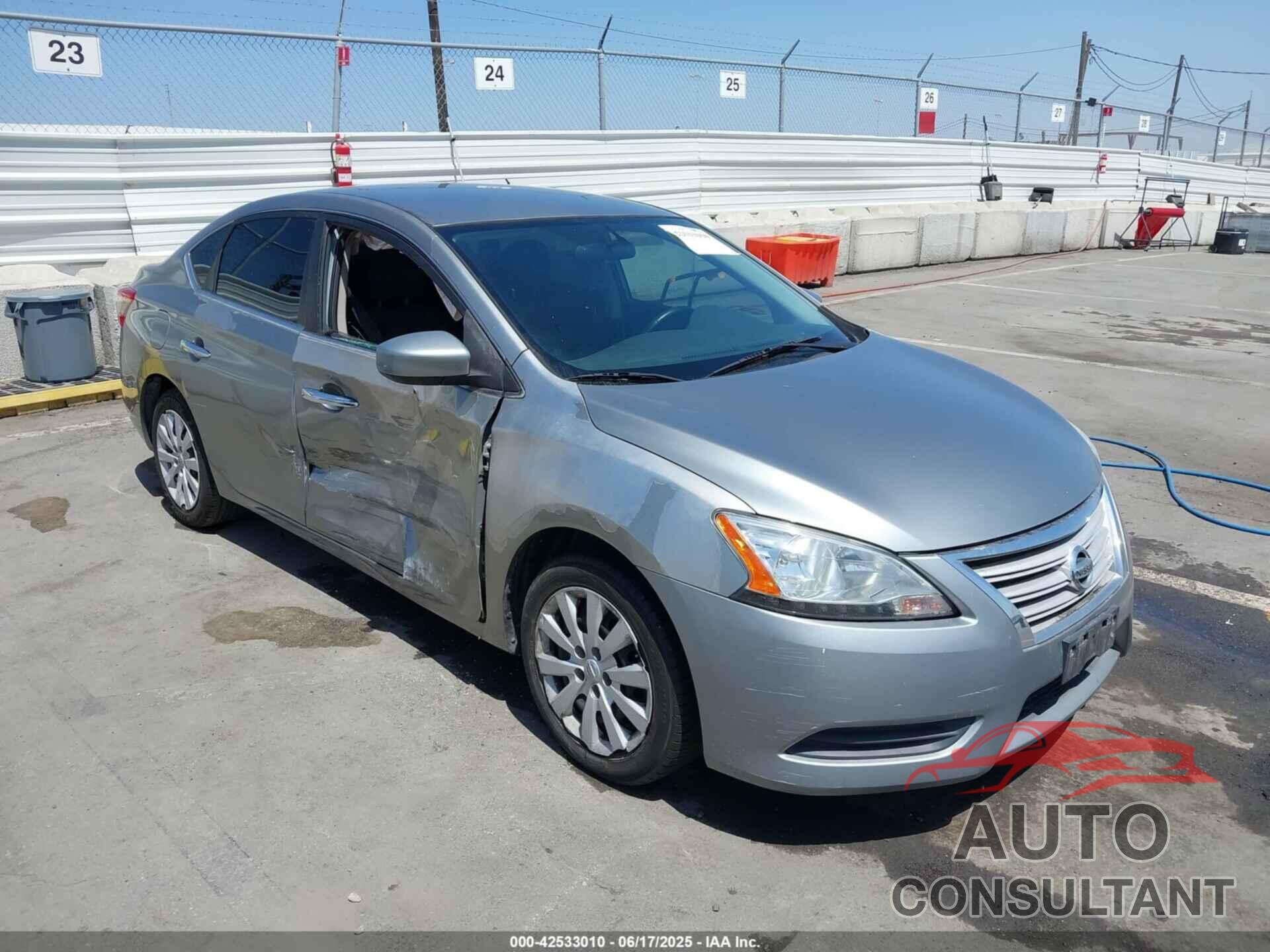 NISSAN SENTRA 2013 - 3N1AB7AP5DL722725
