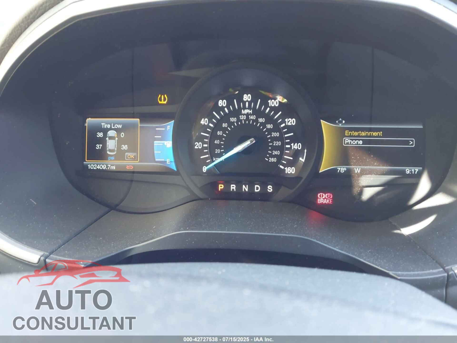 FORD EDGE 2015 - 2FMTK4J90FBB05698