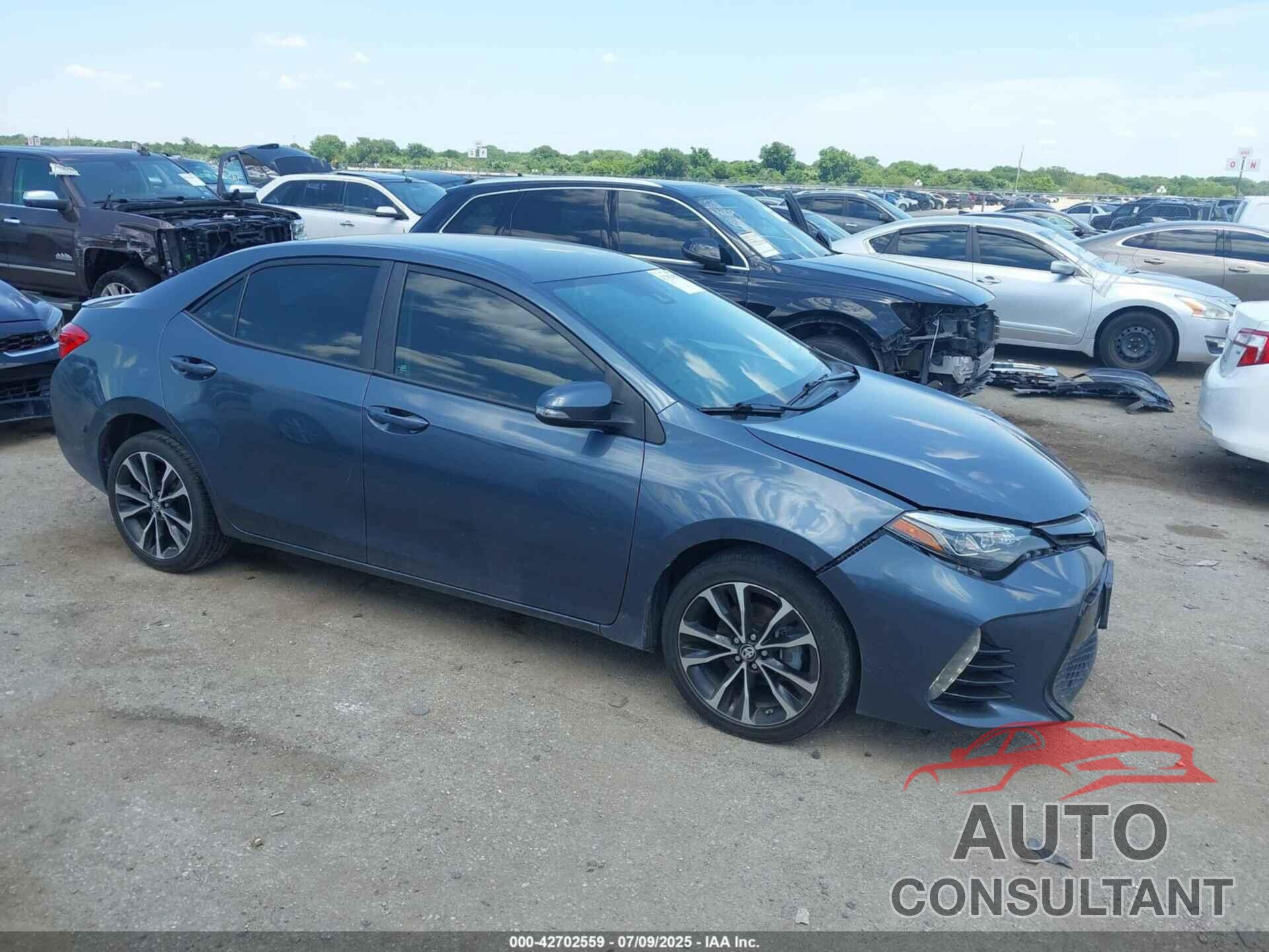 TOYOTA COROLLA 2018 - 2T1BURHE2JC992893