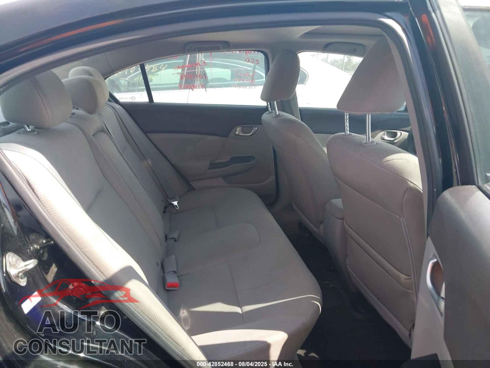 HONDA CIVIC 2012 - 2HGFB2F85CH577766