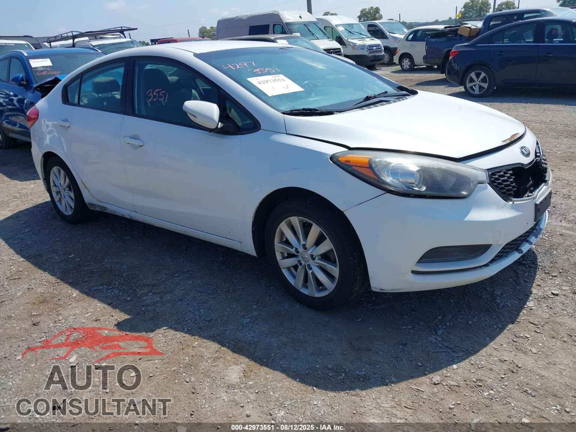 KIA FORTE 2014 - KNAFX4A64E5236173