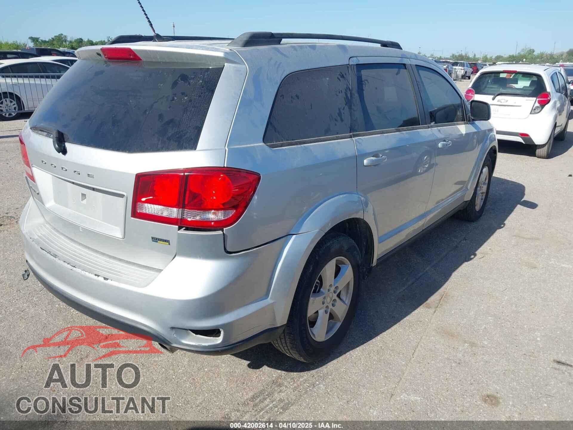 DODGE JOURNEY 2012 - 3C4PDCBGXCT184076