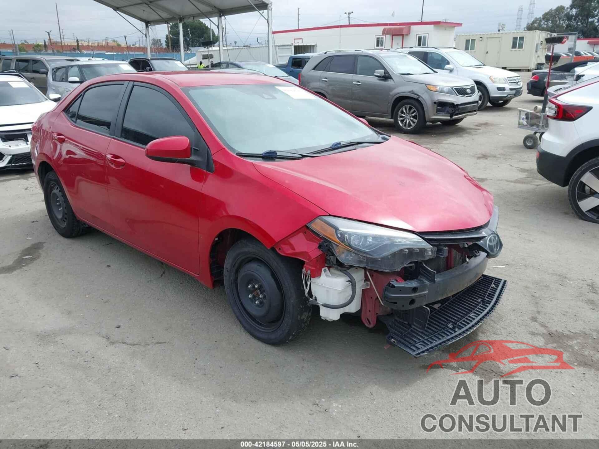 TOYOTA COROLLA 2018 - 2T1BURHE1JC068106
