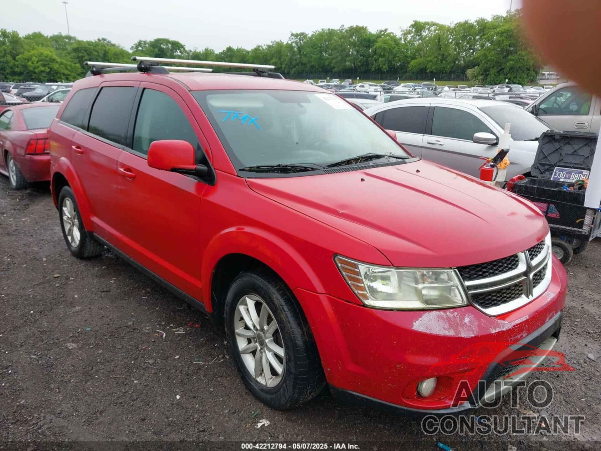 DODGE JOURNEY 2013 - 3C4PDCBG2DT570590