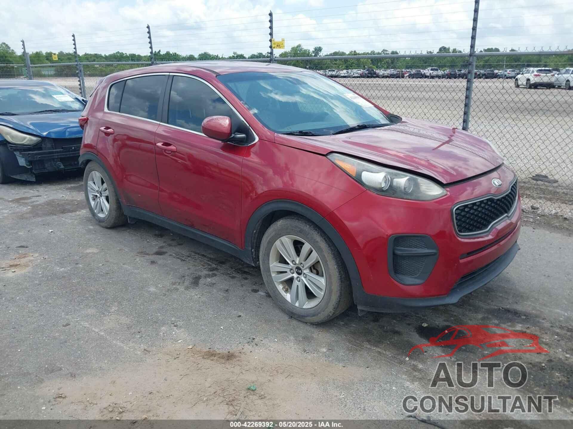 KIA SPORTAGE 2017 - KNDPM3AC4H7209614