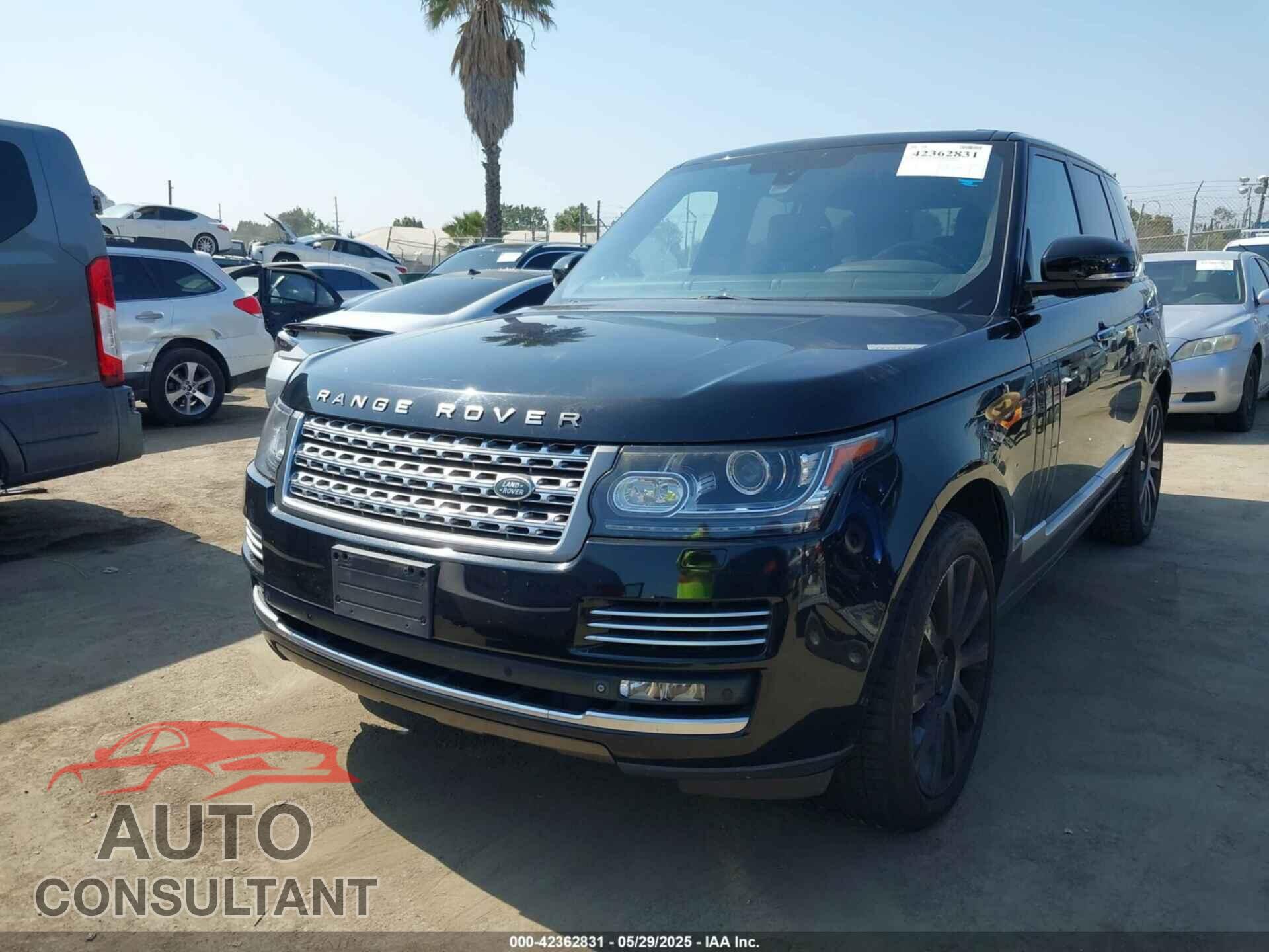 LAND ROVER RANGE ROVER 2015 - SALGV2TF9FA214184