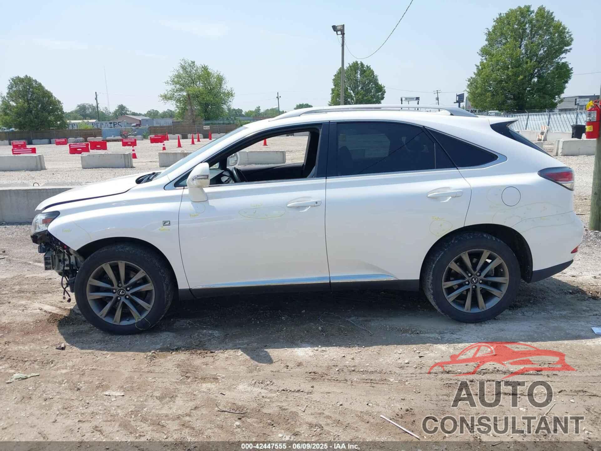 LEXUS RX 350 2013 - 2T2BK1BA9DC171027