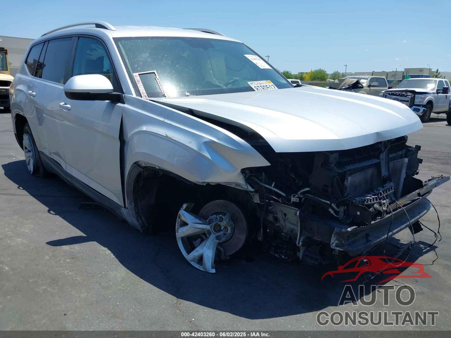 VOLKSWAGEN ATLAS 2018 - 1V2CR2CA6JC570554